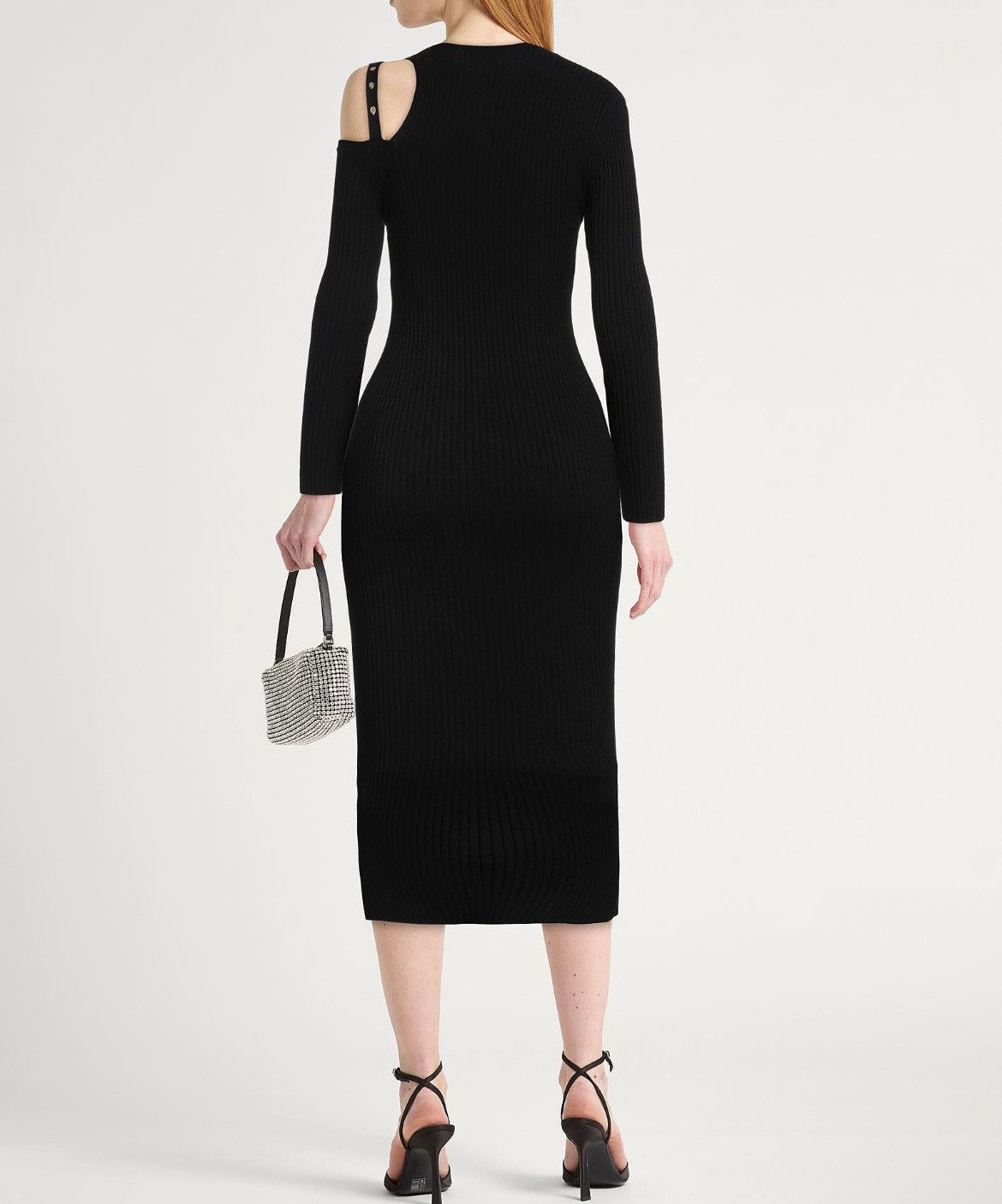 Blumarine Blumarine One Shoulder Knitted Dress Original Price $1225 Size M / US 6-8 / IT 42-44 - 3 Thumbnail