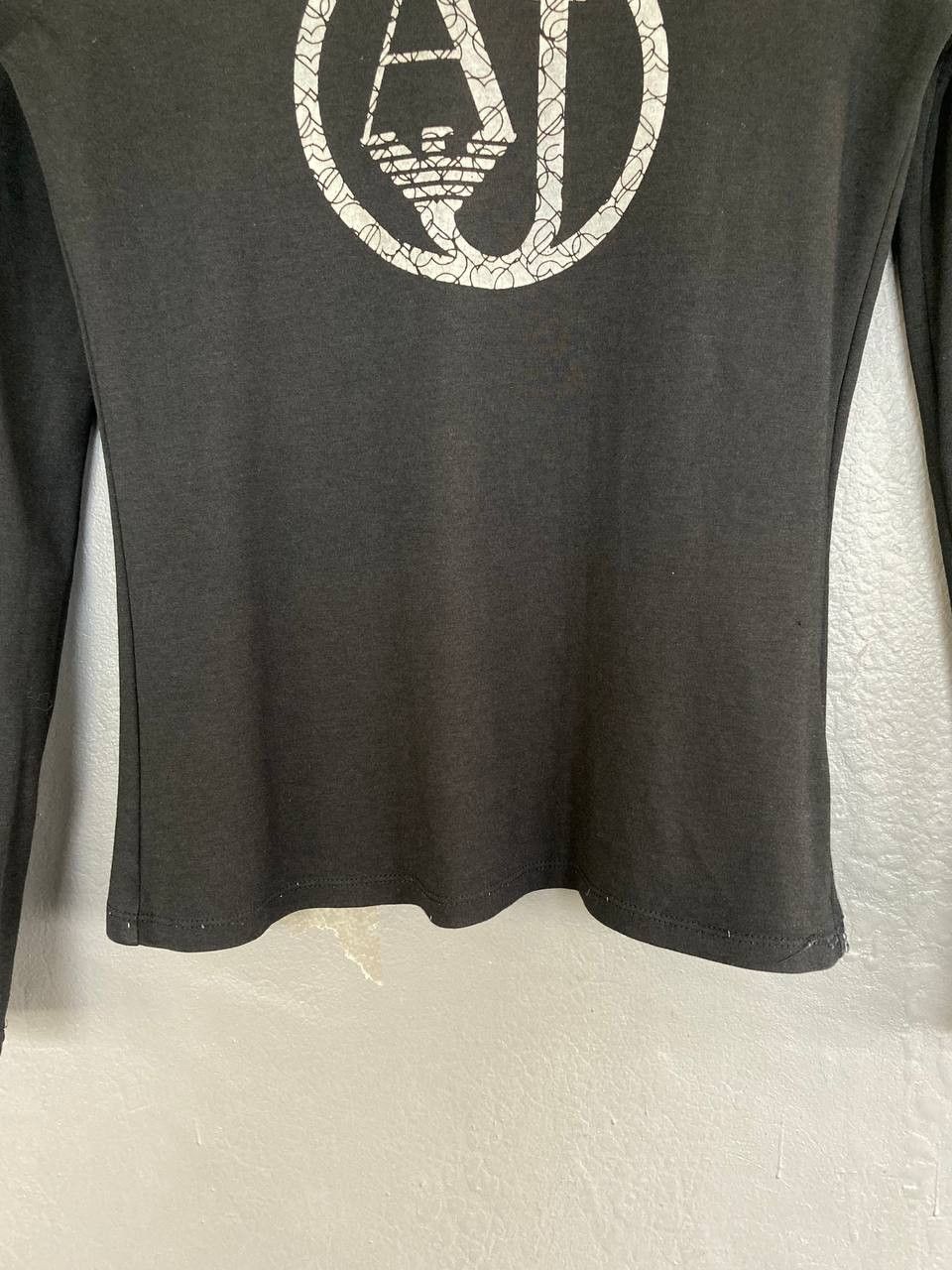 Armani Y2k Armani Jeans Longsleeves Top Size XS / US 0-2 / IT 36-38 - 5 Thumbnail