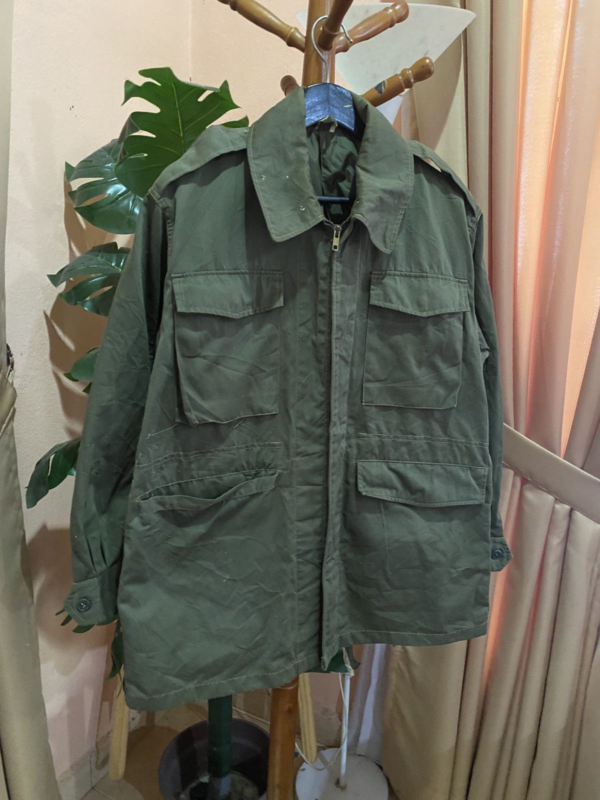 Other VINTAGE 70S KOREAN ARMY FIELD JACKET Size US M / EU 48-50 / 2 - 3 Thumbnail