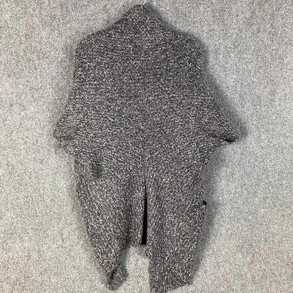 Other TCEC Cardigan Women's S/M Knitted Gray Wool Blend Adults Size S / US 4 / IT 40 - 7 Thumbnail