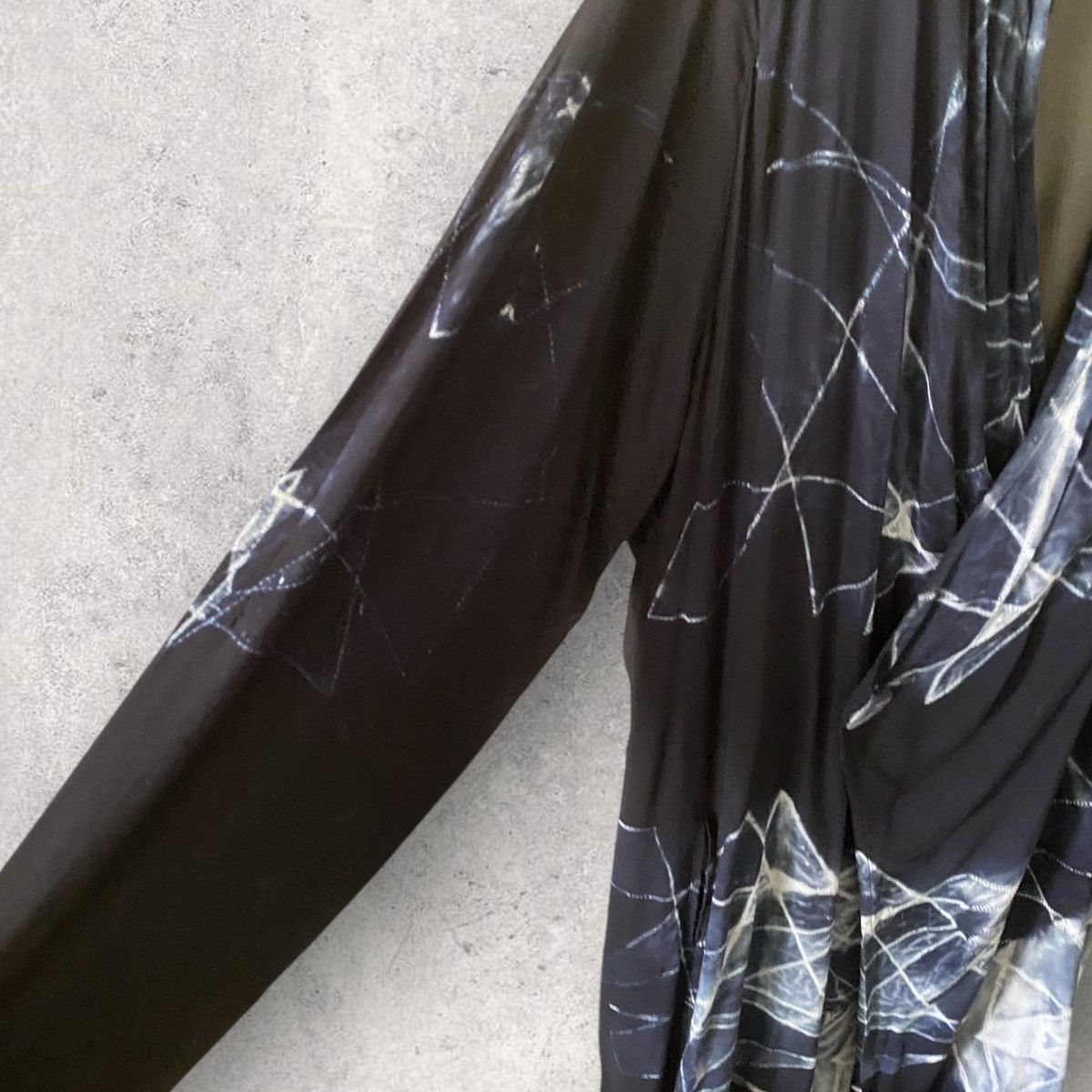 Yohji Yamamoto Y’s Shibori Dye Rayon Oversize Coat Size US M / EU 48-50 / 2 - 5 Thumbnail