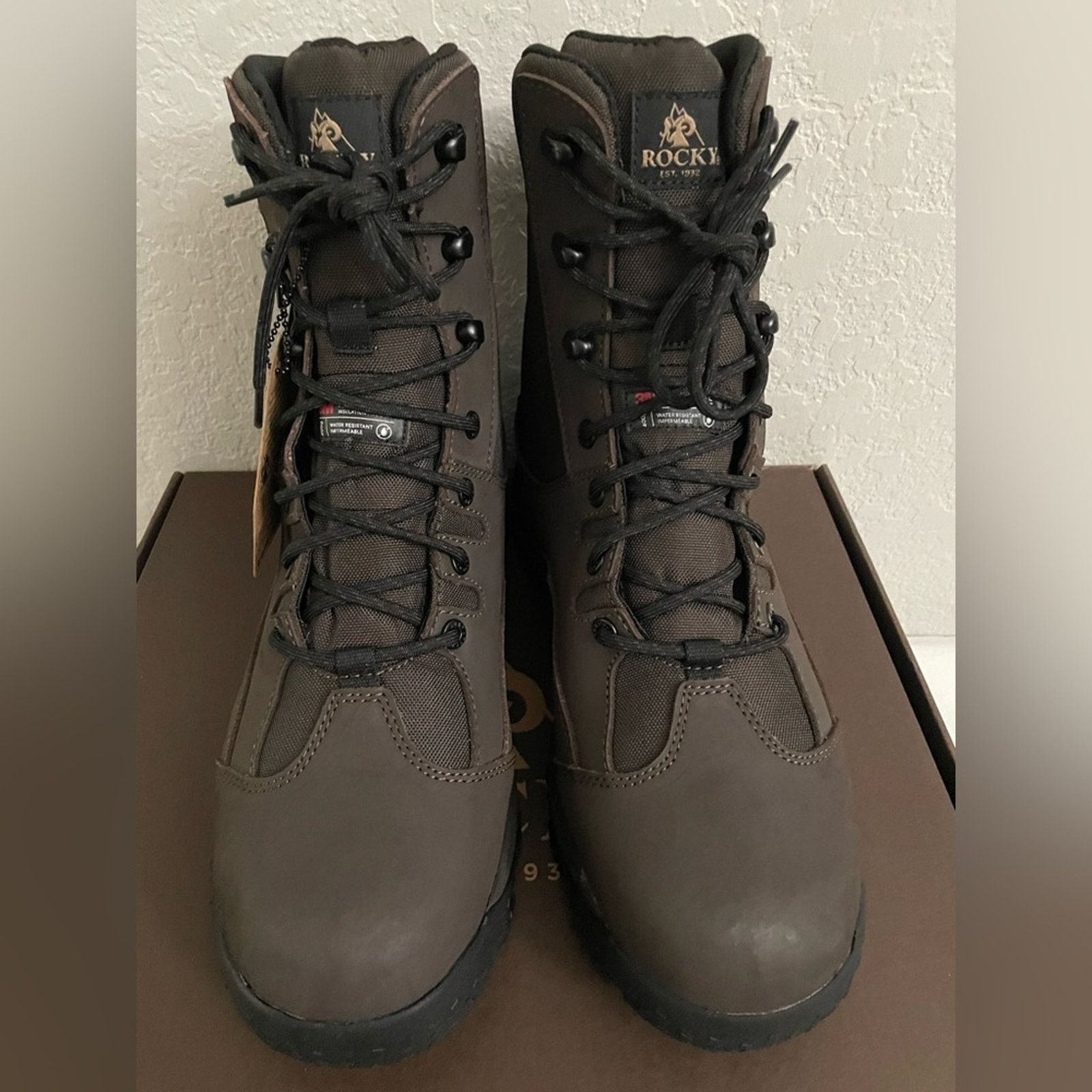 ROCKY Wildcat 400G Insulated Hunting Boot Brown Men 12M