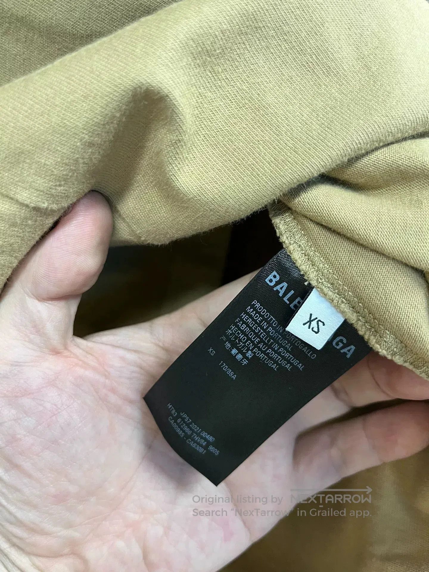 Balenciaga Balenciaga XS Short Sleeve T-Shirt. Size XS / US 0-2 / IT 36-38 - 4 Thumbnail