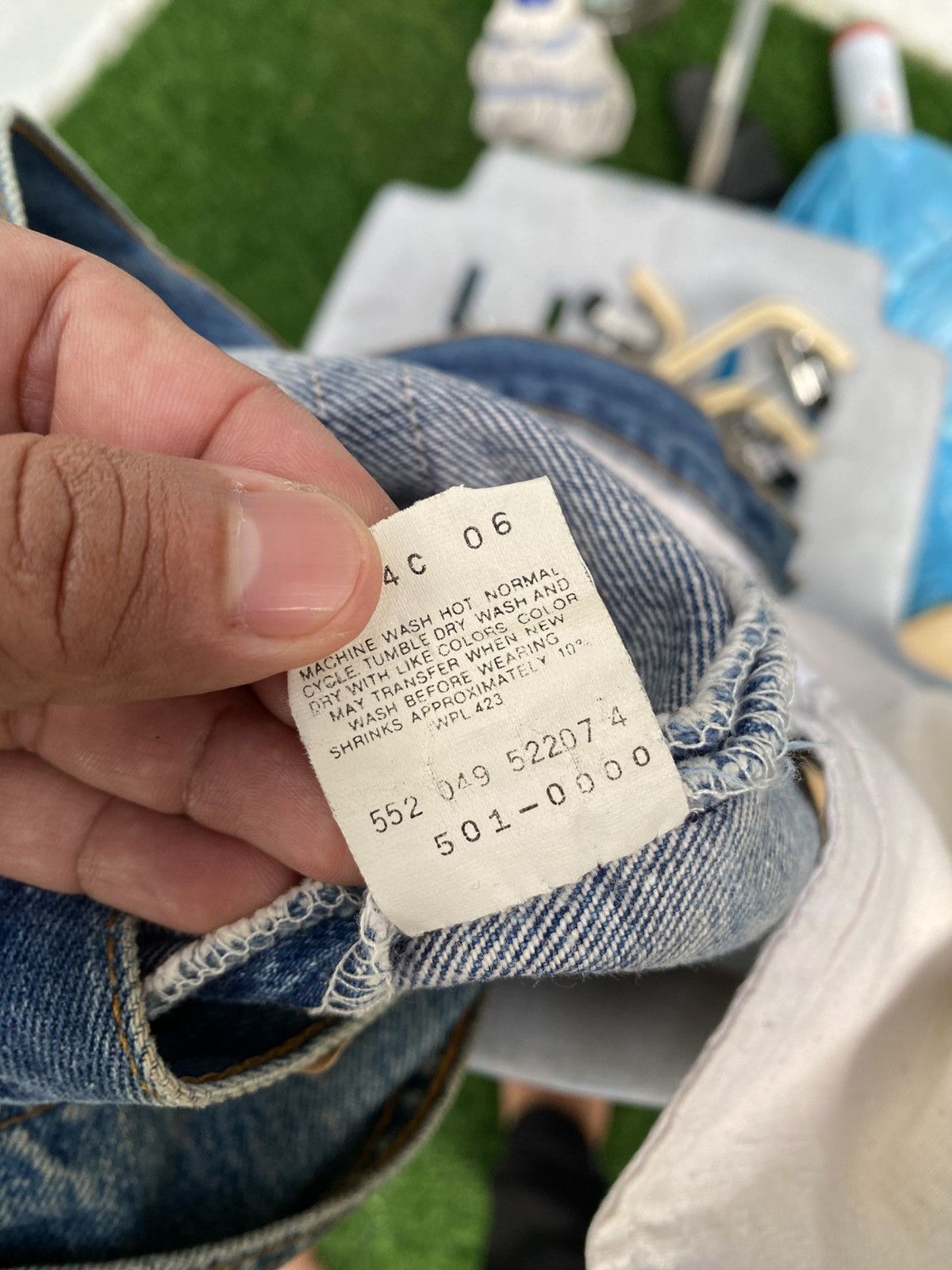 Levi's × Levi's Vintage Clothing × Vintage W34x27 vintage levi's 501xx made in USA Size US 34 / EU 50 - 7 Thumbnail