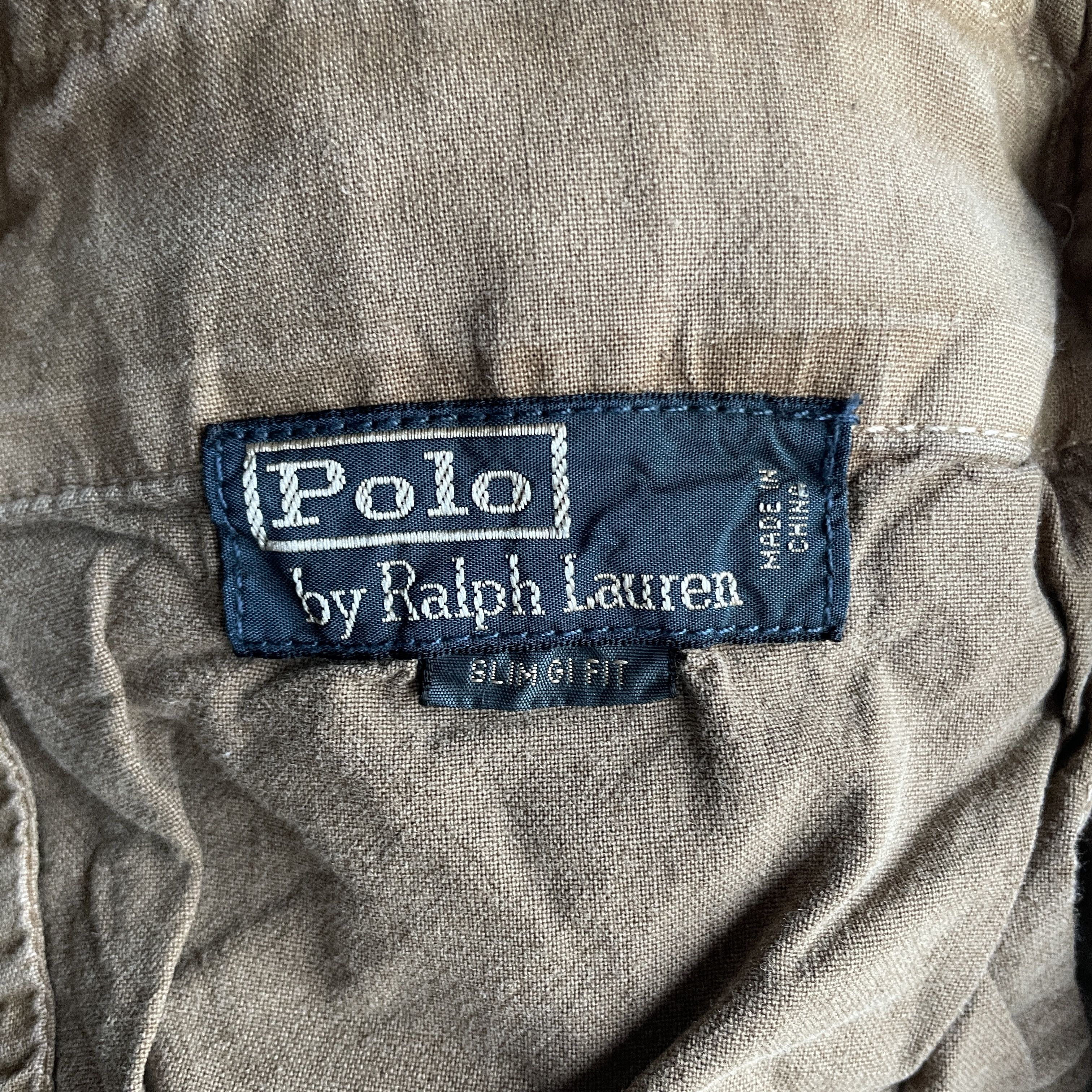 Polo Ralph Lauren Polo Ralph Lauren Vintage Western Slim Heavy Chino Pants Size US 34 / EU 50 - 11 Thumbnail