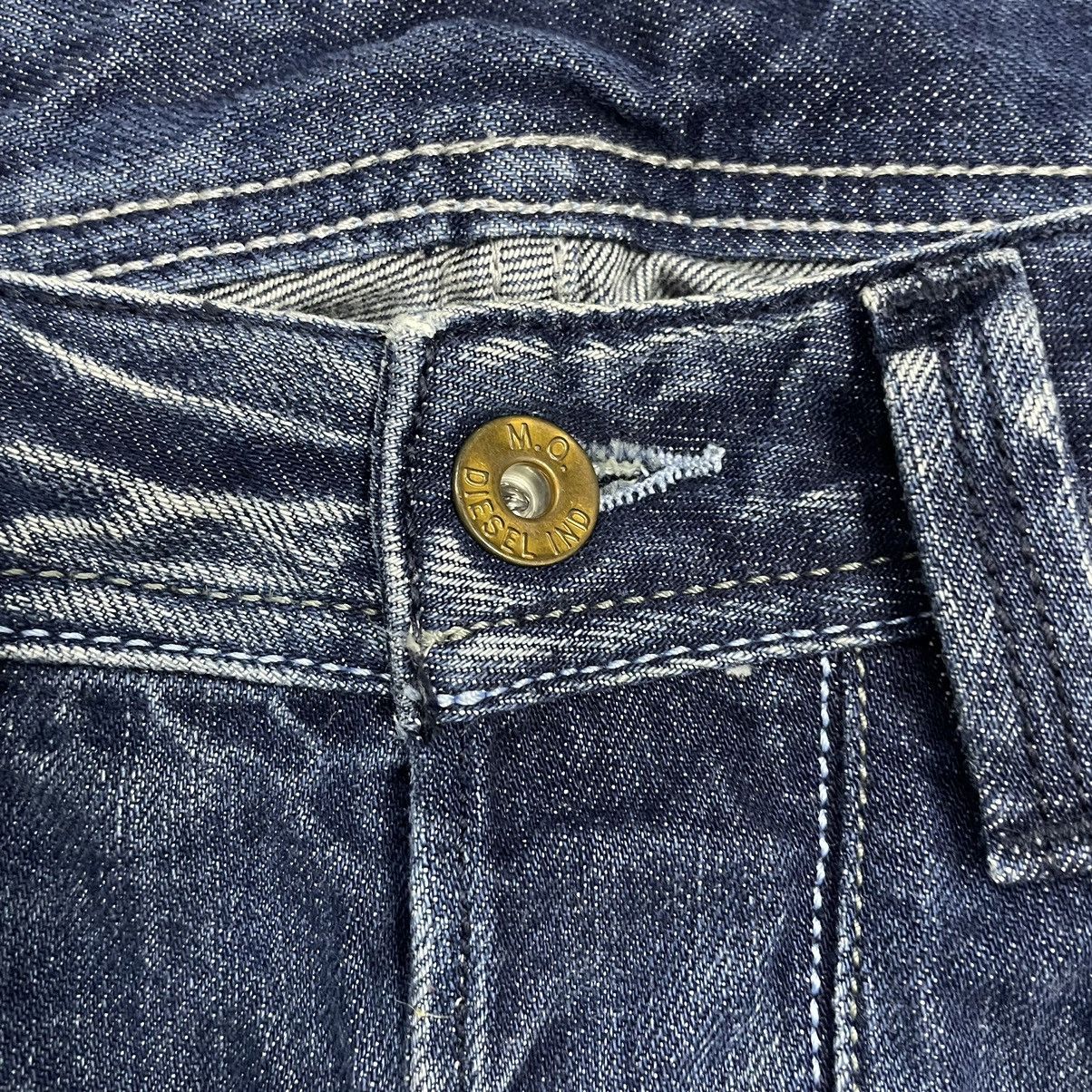 Diesel Diesel Industry Distressed Faded Straight Jeans Size US 31 - 6 Thumbnail