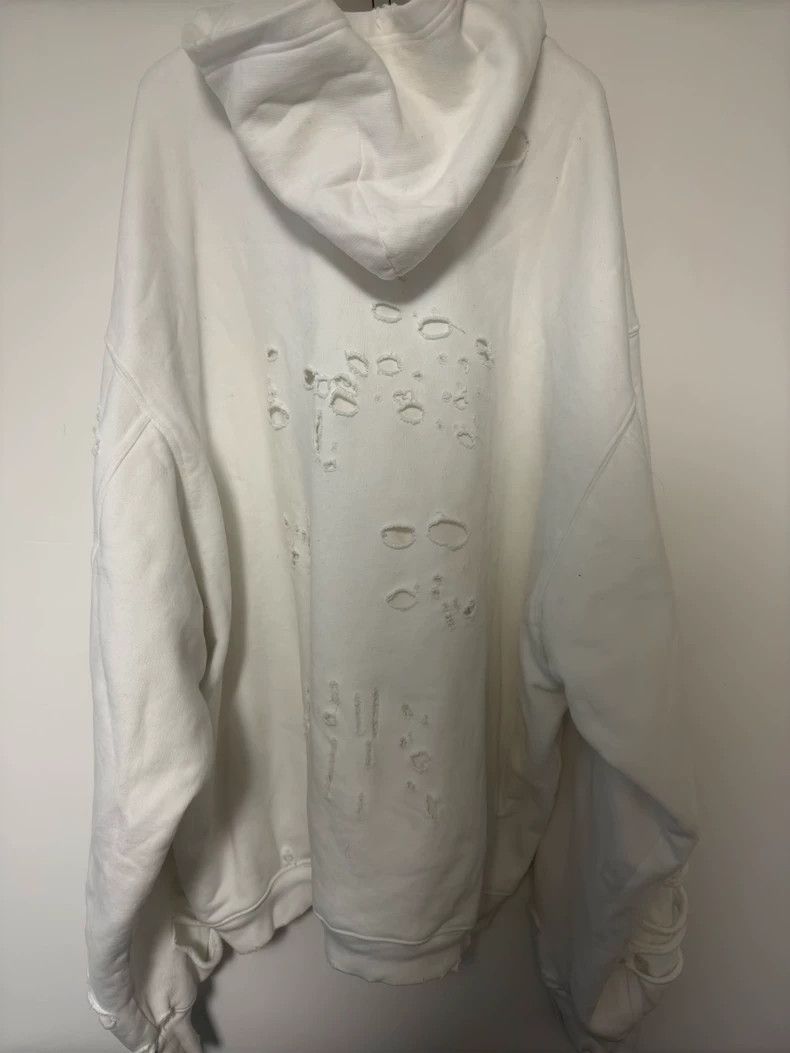 Other Balenciaga White Big Sabotage Double Hoodie Size US S / EU 44-46 / 1 - 2 Thumbnail