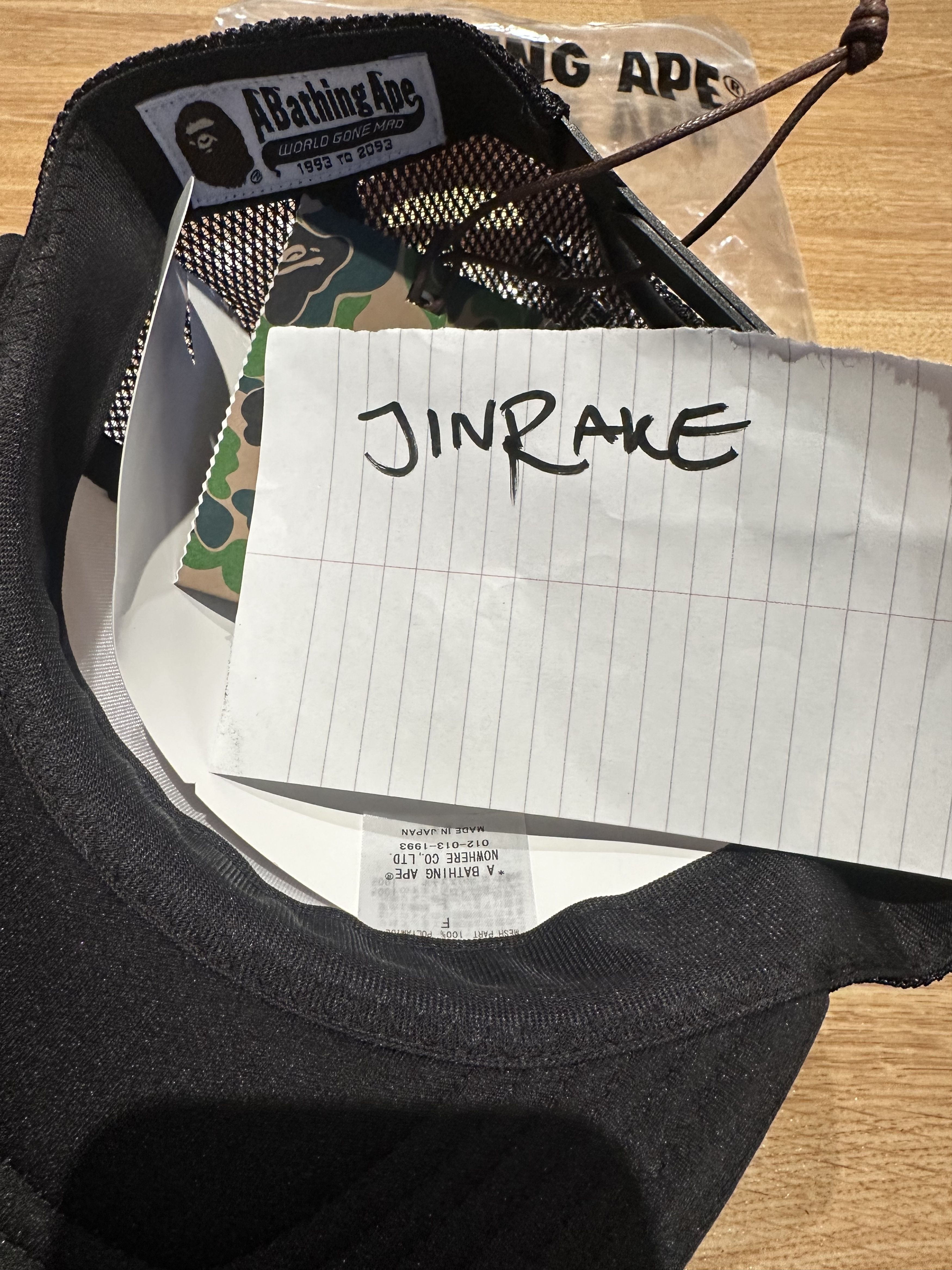 Bape BAPE LBWK Liberty Walk Cap UNISEX NEW White/Black Adjustable Size ONE SIZE - 6 Thumbnail