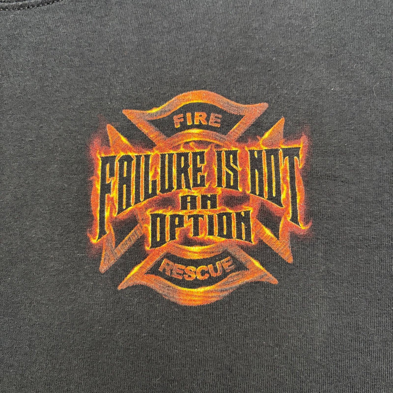 Gildan Vintage Failure Is Not An Option Rescue T Shirt Men’s Large Size US L / EU 52-54 / 3 - 4 Thumbnail