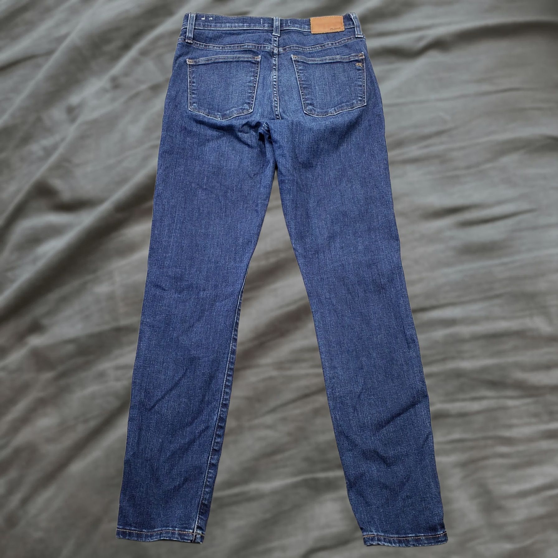 Madewell Madewell Skinny Jeans Womens Blue Denim High Rise Hayes Wash Jeans Size 28" / US 6 / IT 42 - 1 Thumbnail