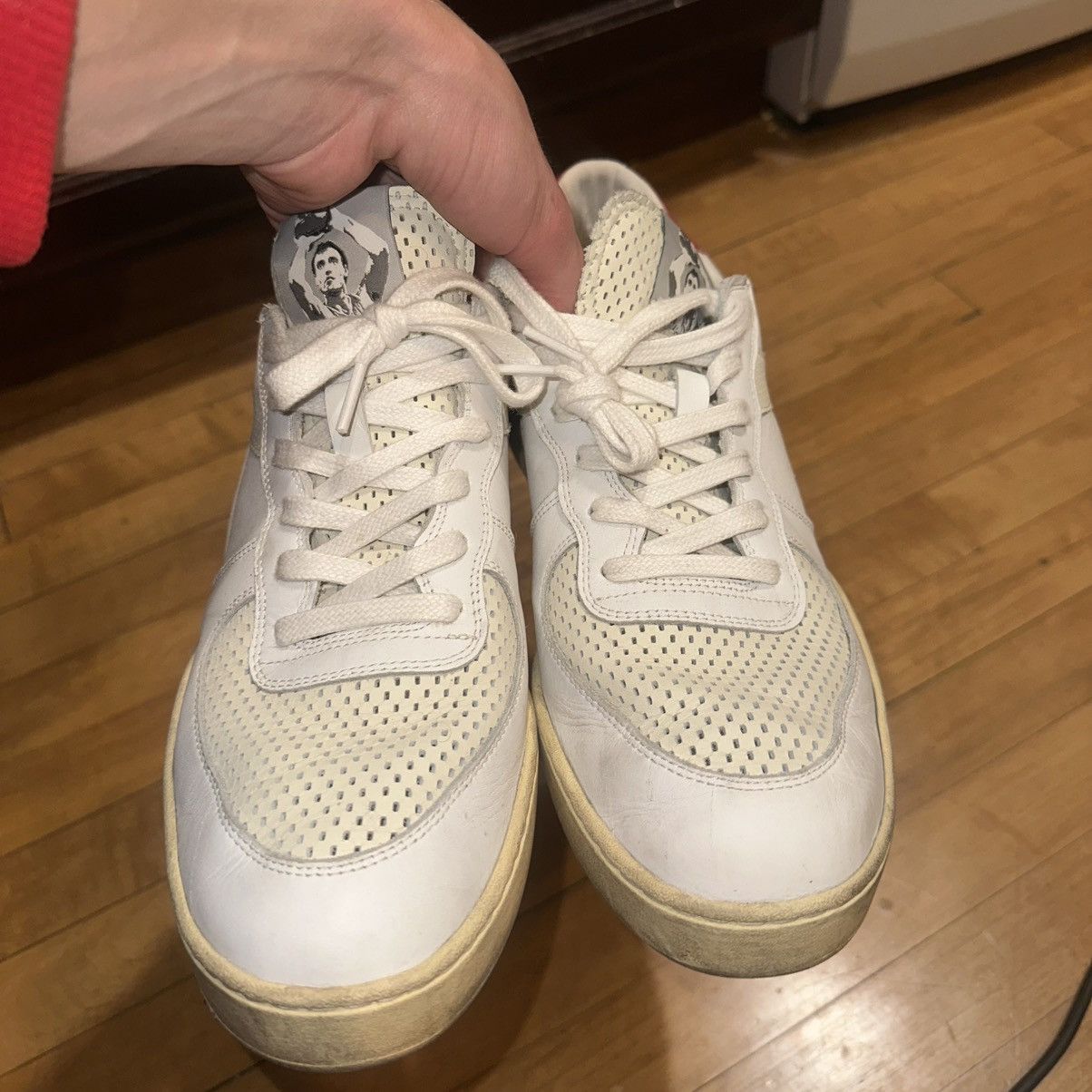 Diadora RARE Diadora limited edition Heritage MI Basket Low Size US 12 / EU 45 - 5 Thumbnail