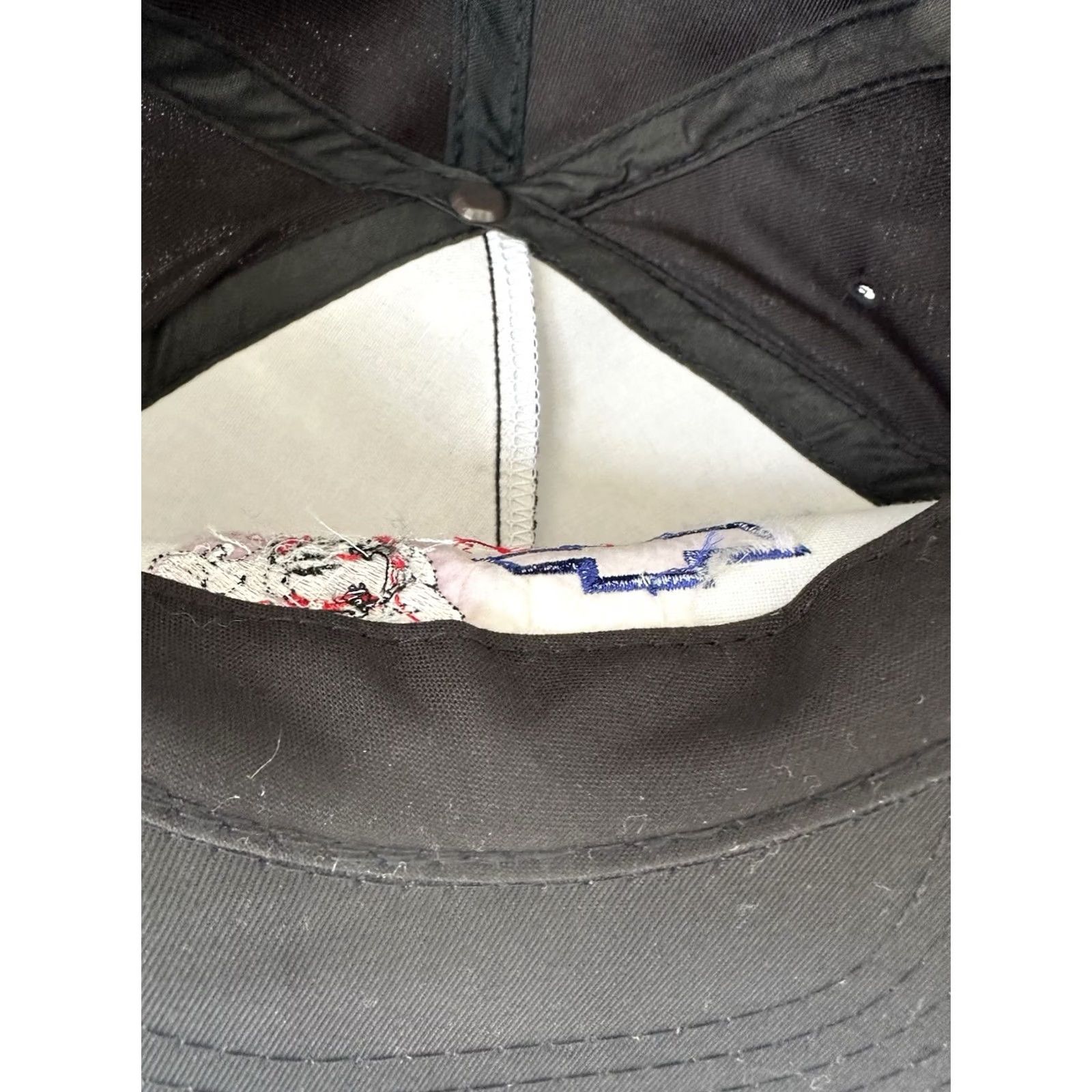Etro VINTAGE Chevy Trucks Hat Retro 80s Snapback Cap Black Cotton AJD Men One Size Size ONE SIZE - 6 Thumbnail