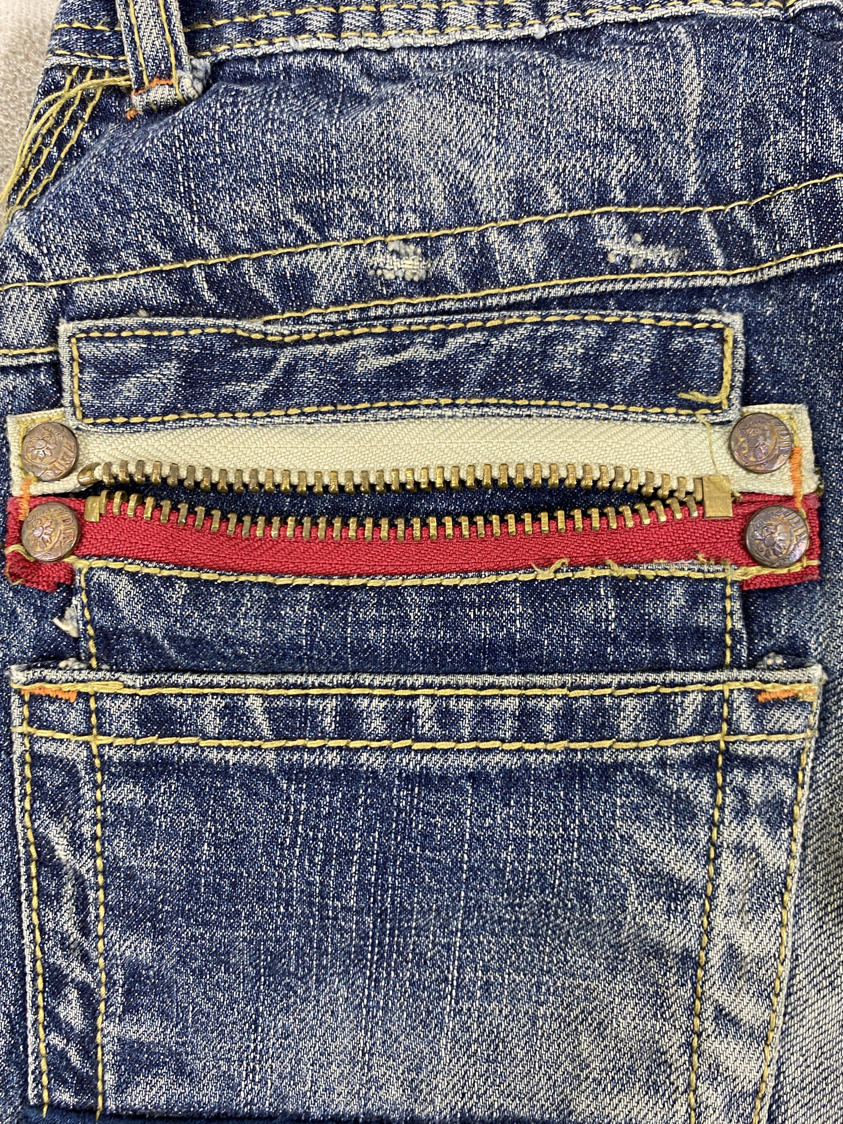 Hysteric Glamour Rare Vintage Low Rise Flare Jeans 31x30.5- JN3645 Size US 31 - 13 Thumbnail