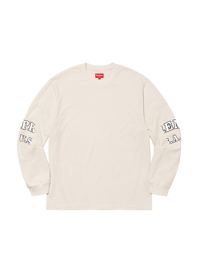 Supreme Supreme Old English Long-Sleeve Top (white) | Grailed