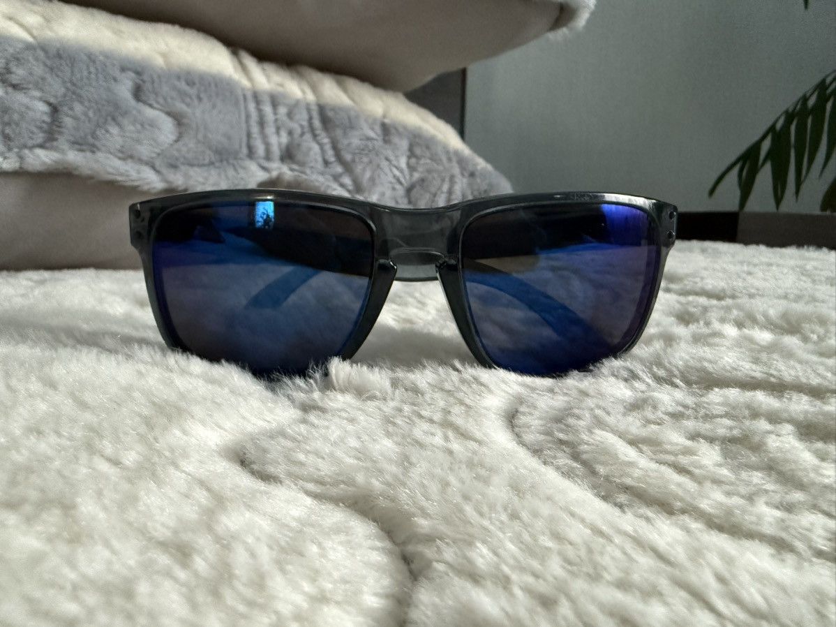 Oakley Holbrook Blue Lens Sunglasses Sport Style