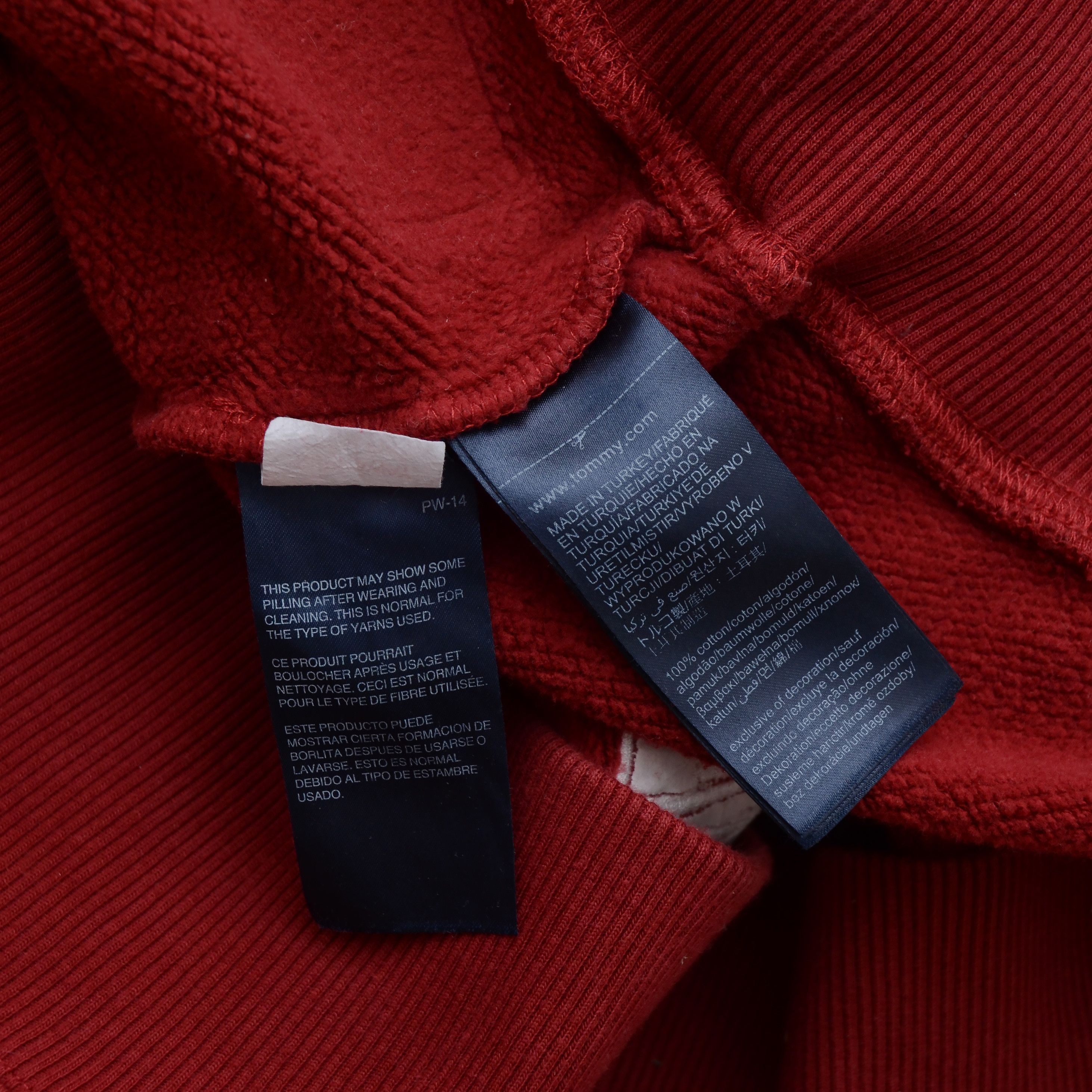 Tommy Hilfiger Tommy Hilfiger Tommy Jeans Red Box Logo Sweatshirt Unisex Size M / US 6-8 / IT 42-44 - 10 Thumbnail