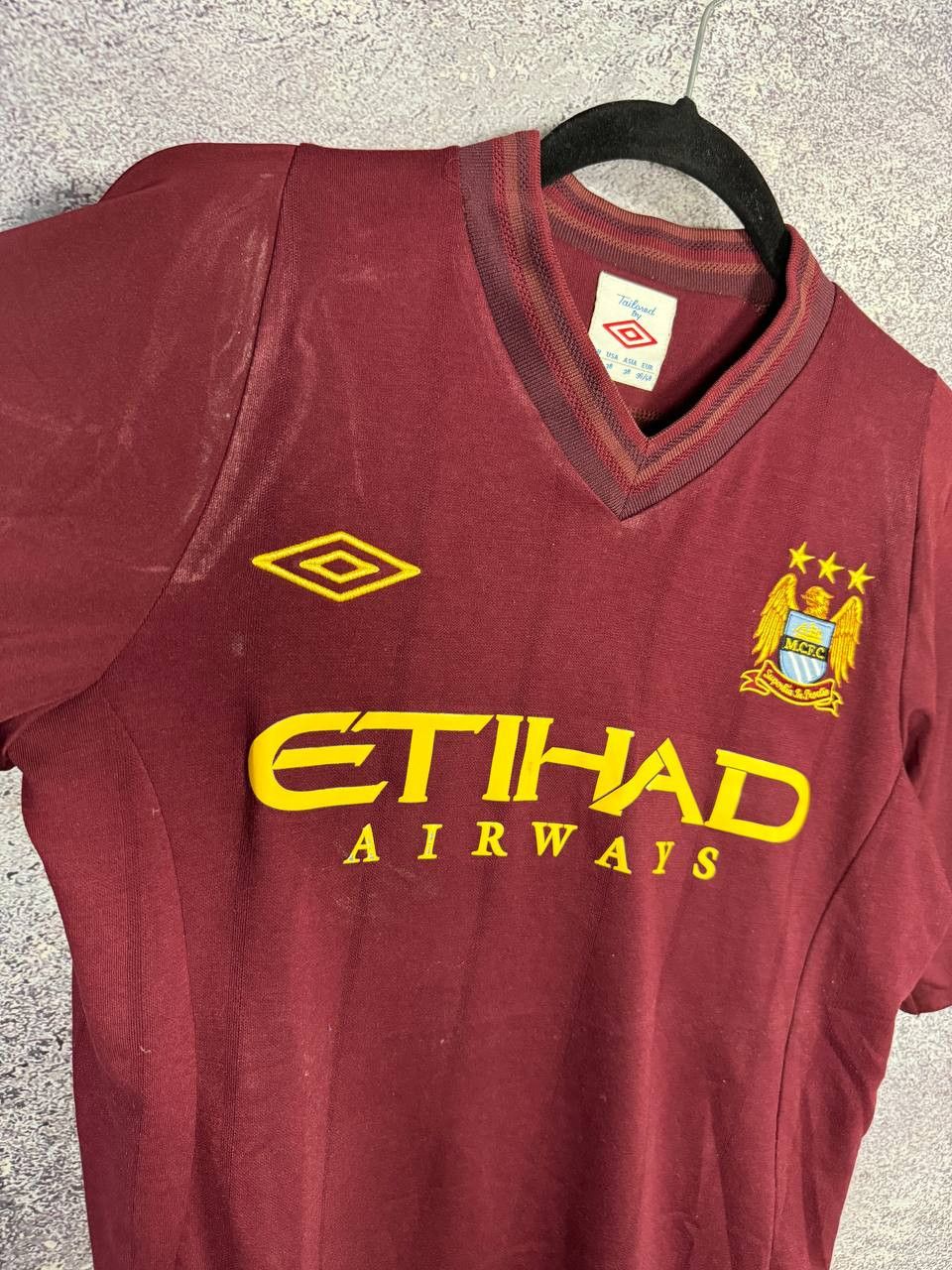 Vintage Vintage Manchester City 2012/13 Umbro Soccer Jersey Size US S / EU 44-46 / 1 - 10 Thumbnail