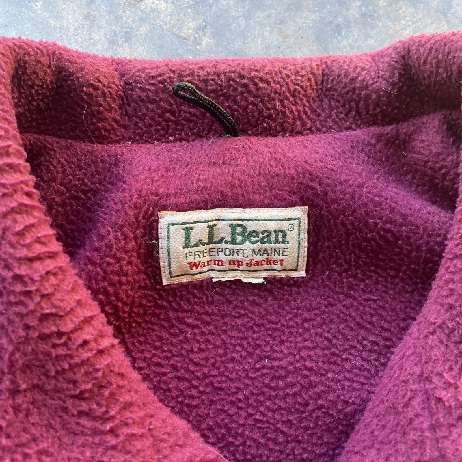 L.L. Bean Vintage USA Made L.L. Bean Blue Warm Up Jacket Size Large Size US L / EU 52-54 / 3 - 3 Thumbnail