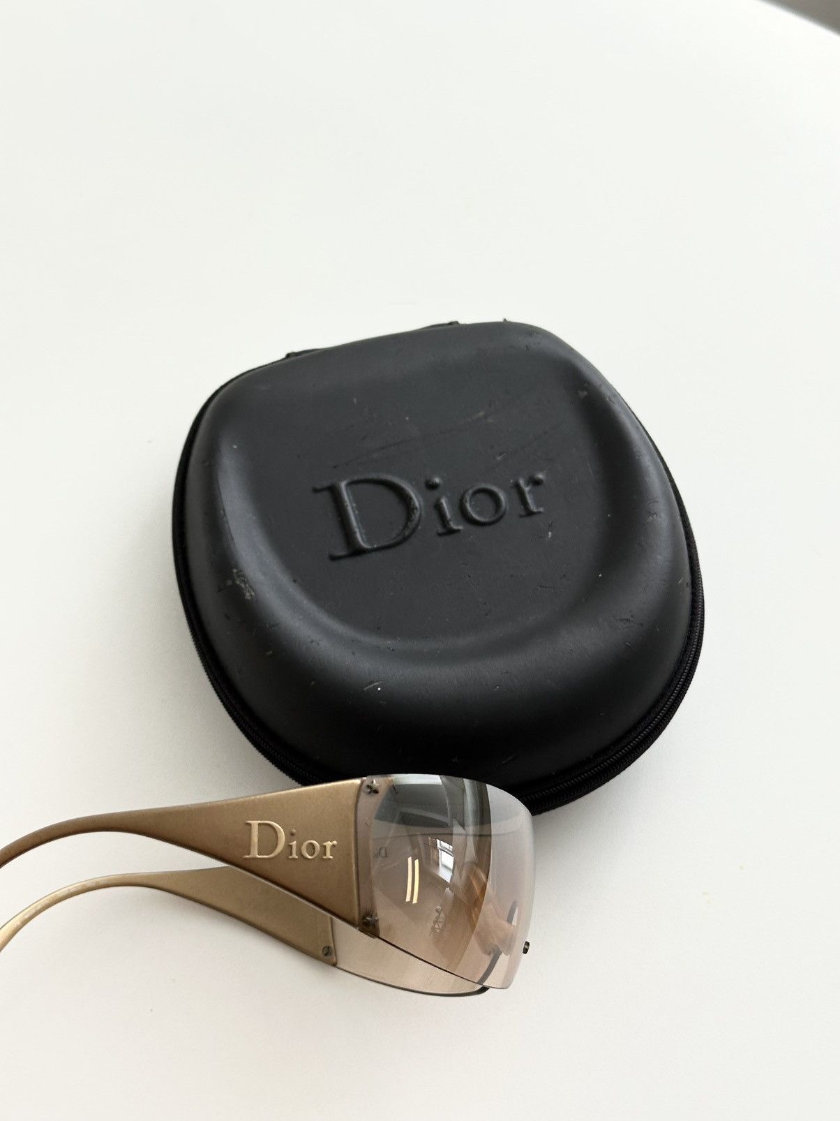 Dior Dior Gold Ski 5 wrap Sunglasses Size ONE SIZE - 1 Thumbnail