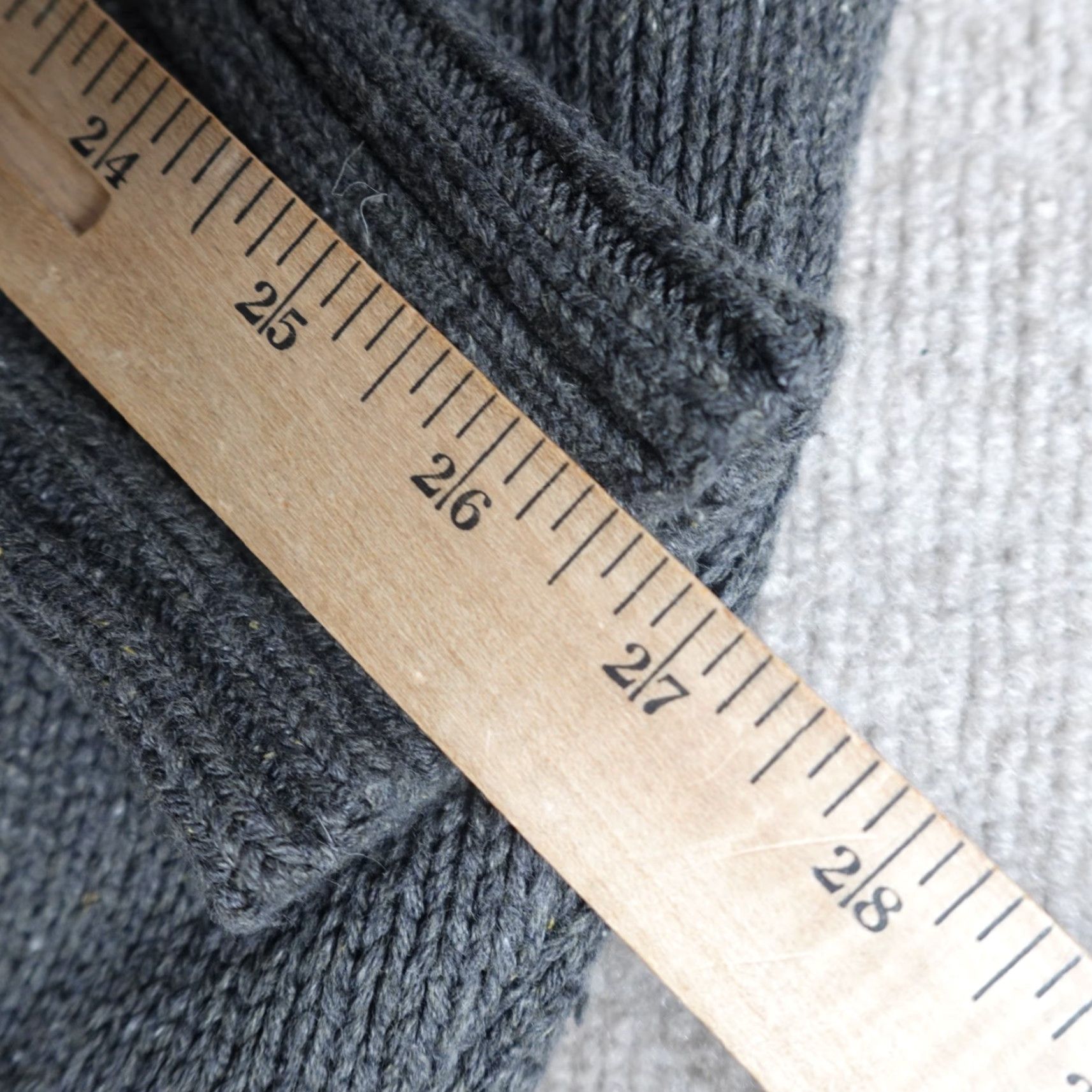 Polo Ralph Lauren VINTAGE Polo Ralph Lauren Sweater Men 2XL Gray Solid Crew Neck Cotton Pullover Knit Size US XXL / EU 58 / 5 - 3 Thumbnail