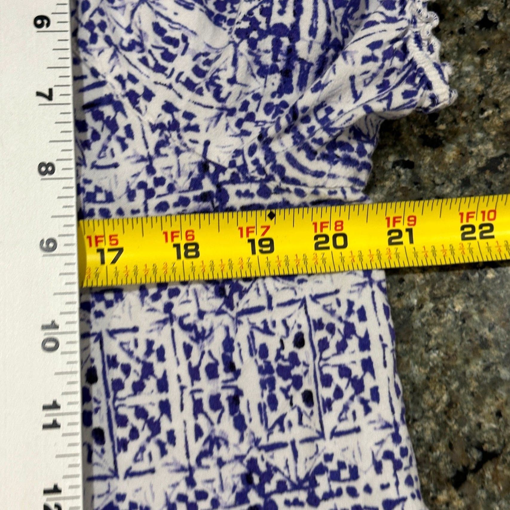 Faded Glory VINTAGE Faded Glory Bohemian Blouse Shirt Women Plus 2X Purple Short Sleeve Tunic Boho Island 2X Size XXL / US 16-18 / IT 52-54 - 8 Thumbnail