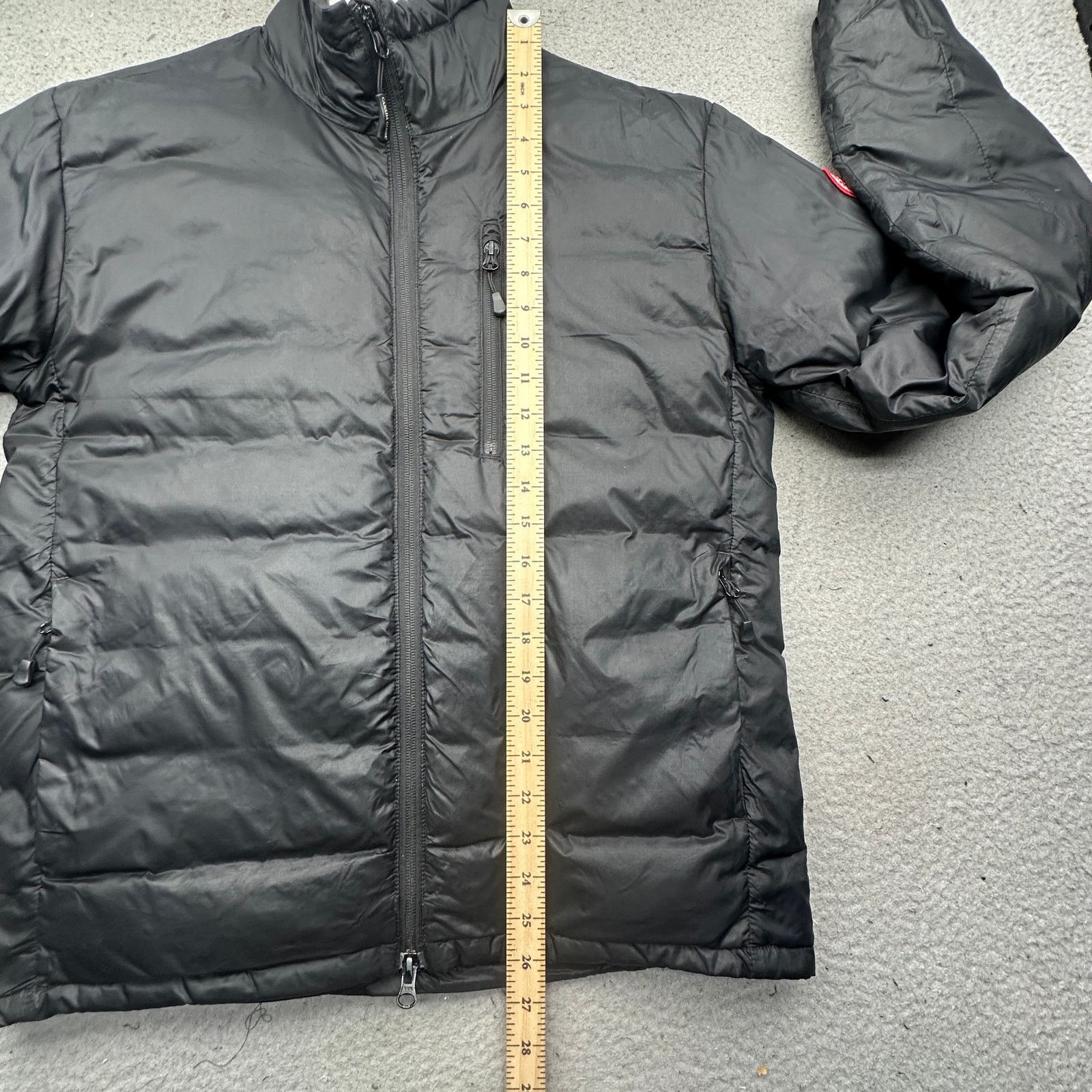 Canada Goose Canada Goose Lodge Jacket 5056M Black Mens Small PATCHED Size US S / EU 44-46 / 1 - 8 Thumbnail