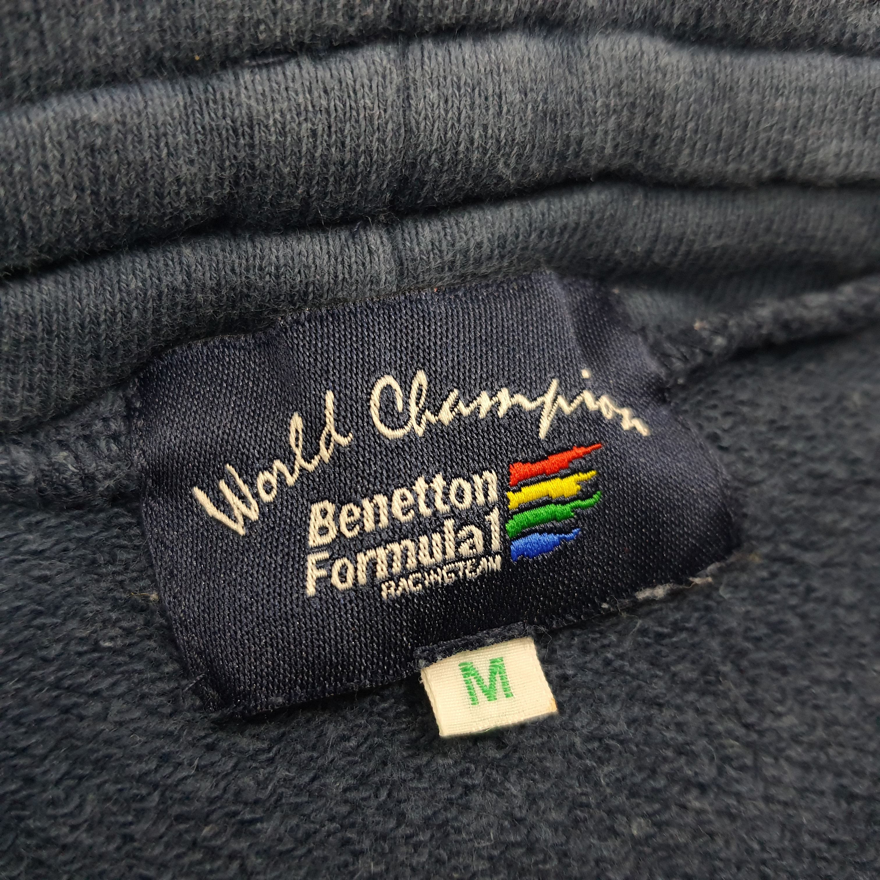Benetton Vintage Benetton Formula 1 Racing Team Sweatshirt C269N22 Size US M / EU 48-50 / 2 - 6 Thumbnail