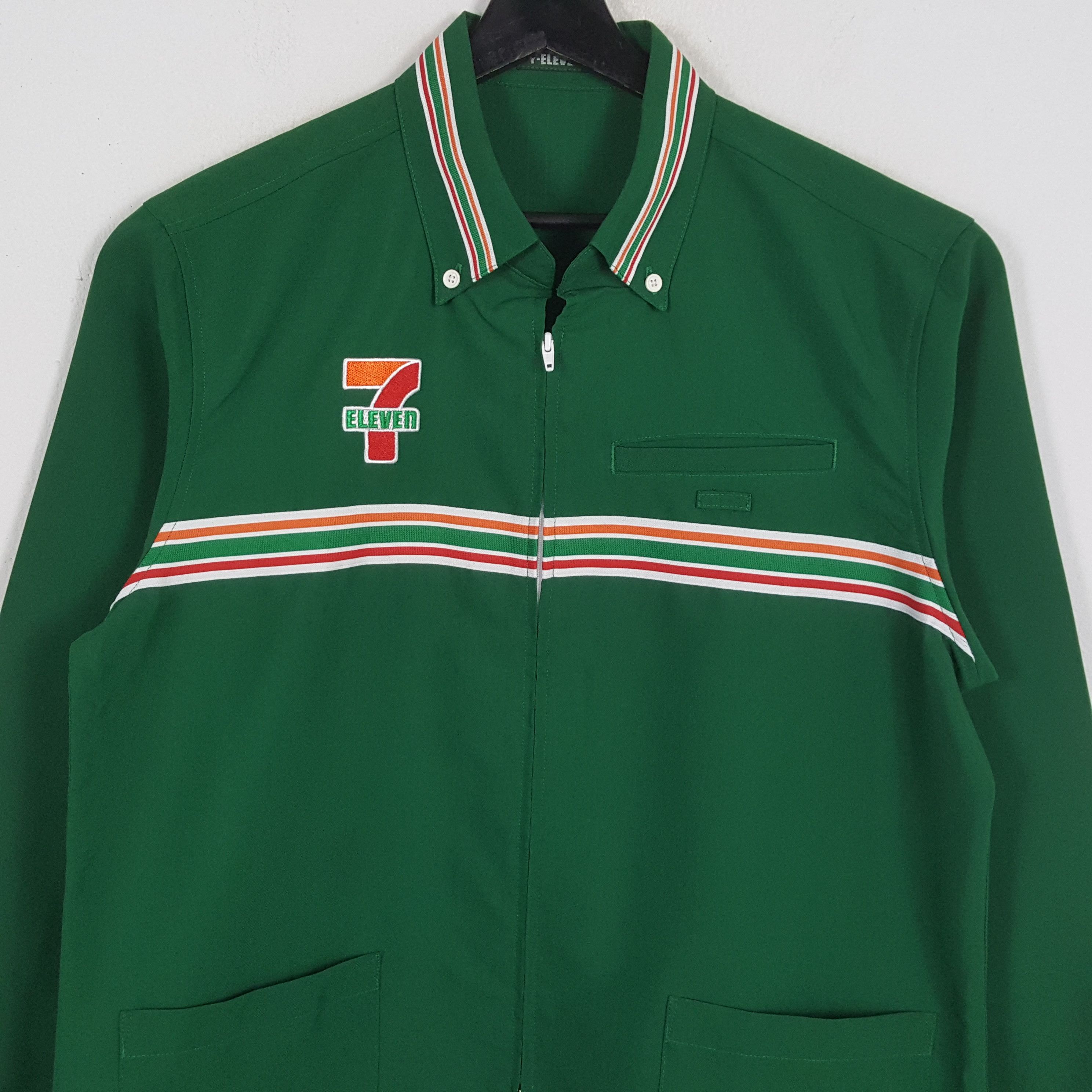 Japanese Brand × Vintage 7 ELEVEn Japanese Workers Workwear Jacket Size US M / EU 48-50 / 2 - 5 Thumbnail