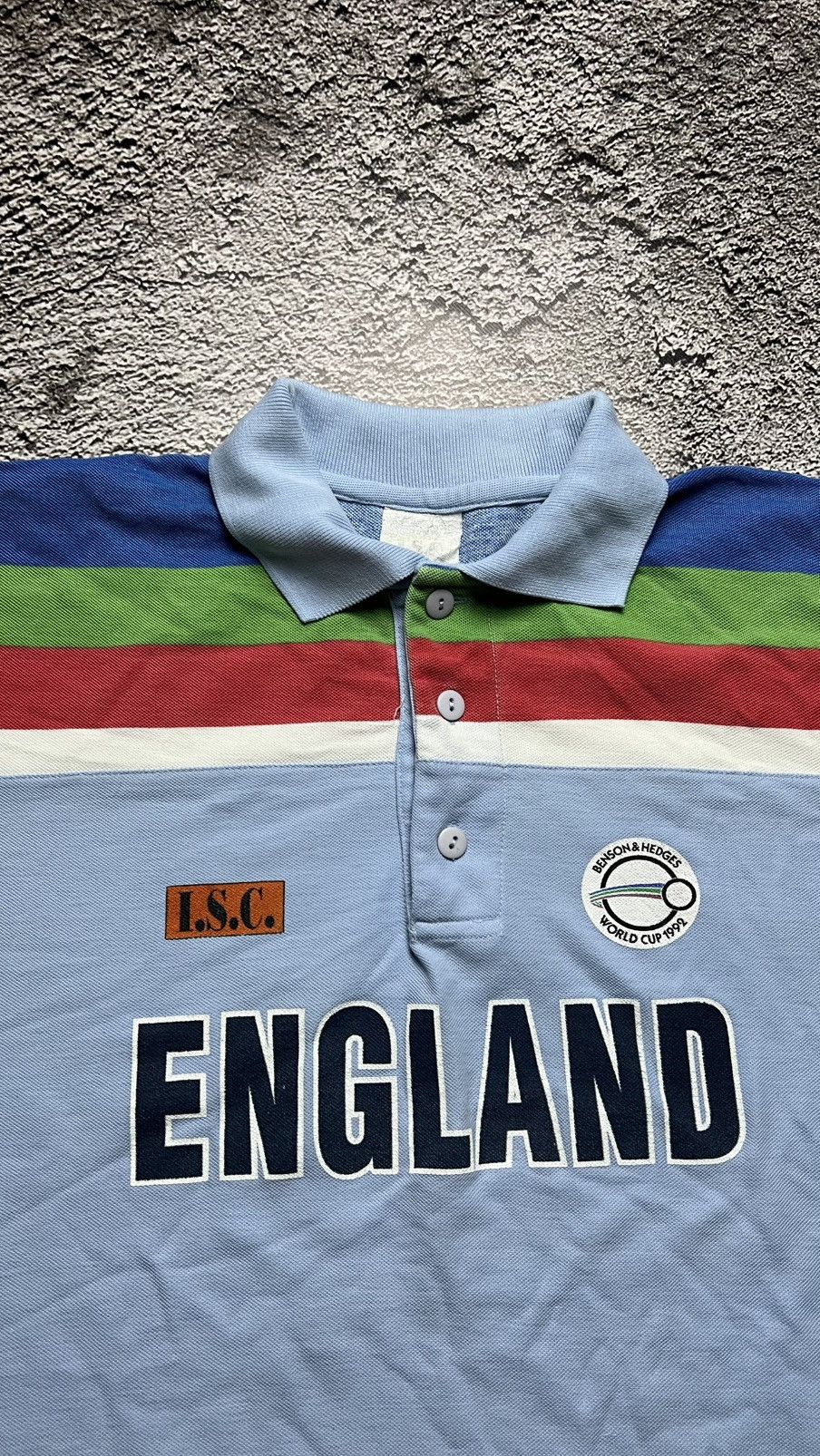 Other 1992 ‼️England Cricket world cup ISC benson & hedges jersey Size US XXL / EU 58 / 5 - 3 Thumbnail