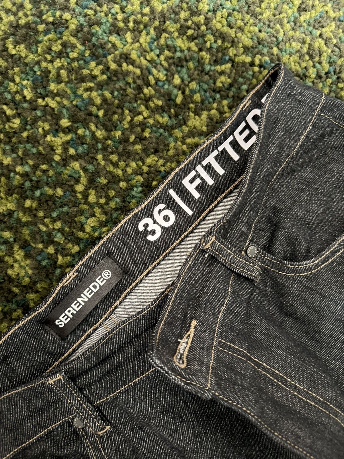 SERENEDE Srenede Jeans Raw Denim Size US 36 / EU 52 - 3 Thumbnail
