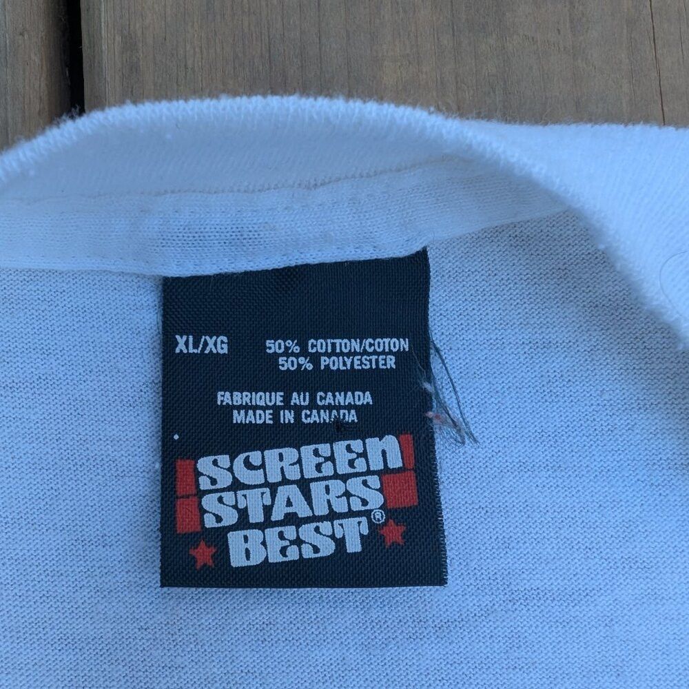 Other Vintage 1988 Single Stitch T-Shirt Men's XL White Calgary F Size US XL / EU 56 / 4 - 3 Thumbnail