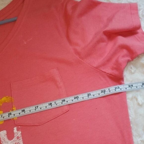 Designer 3OA Dumpster Diver Graphic BEACH HAPPY Short Sleeve Sz. M T- Size M / US 6-8 / IT 42-44 - 6 Thumbnail