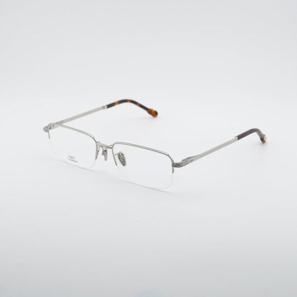 FRED Fred FG50024U 016 Eyeglasses Palladium 55mm Rectangle Frame Size ONE SIZE - 1 Thumbnail