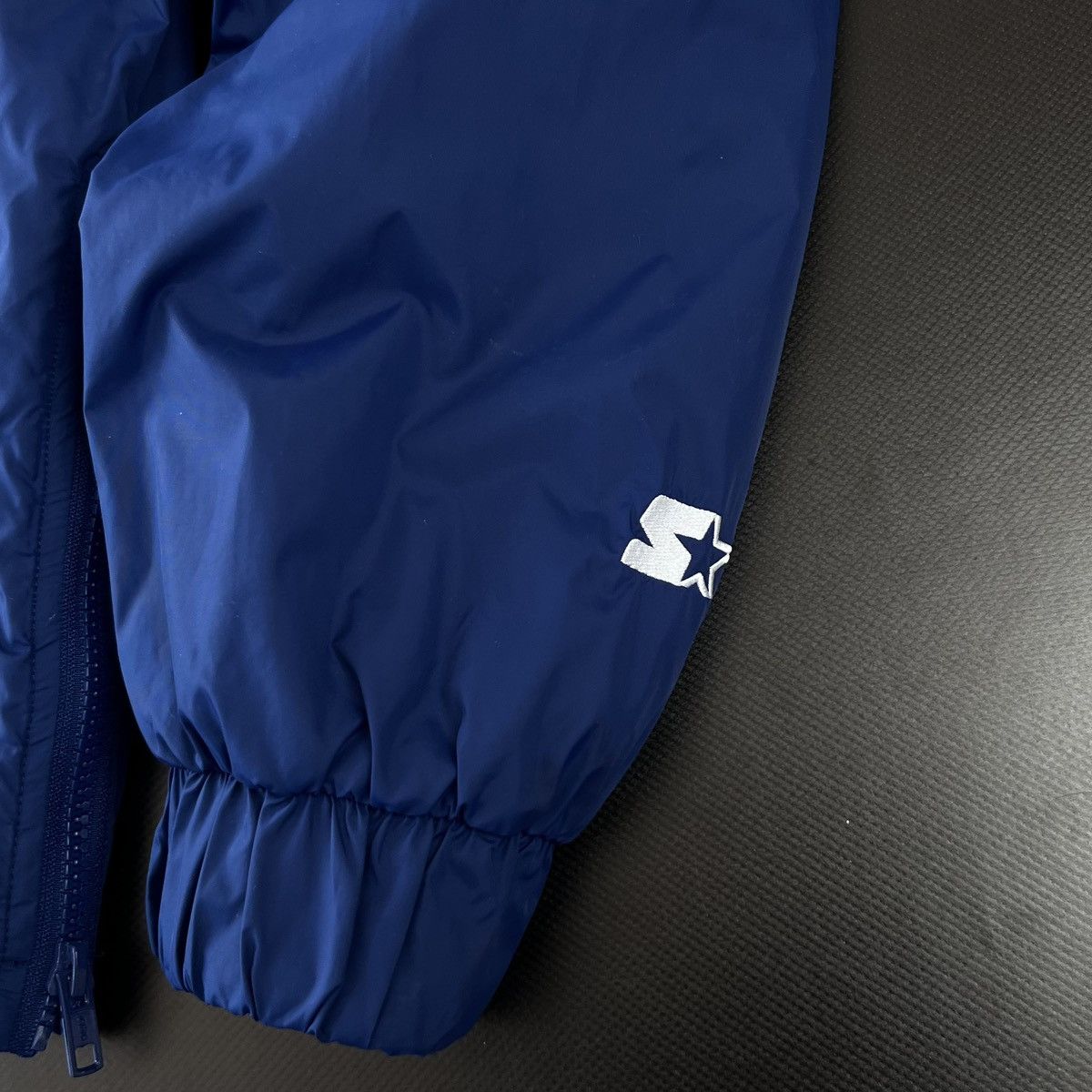 NBA × Starter × Vintage STARTER BLACK LABEL Men's Logo Half Zip Jacket Wind Jacket Size US L / EU 52-54 / 3 - 9 Thumbnail