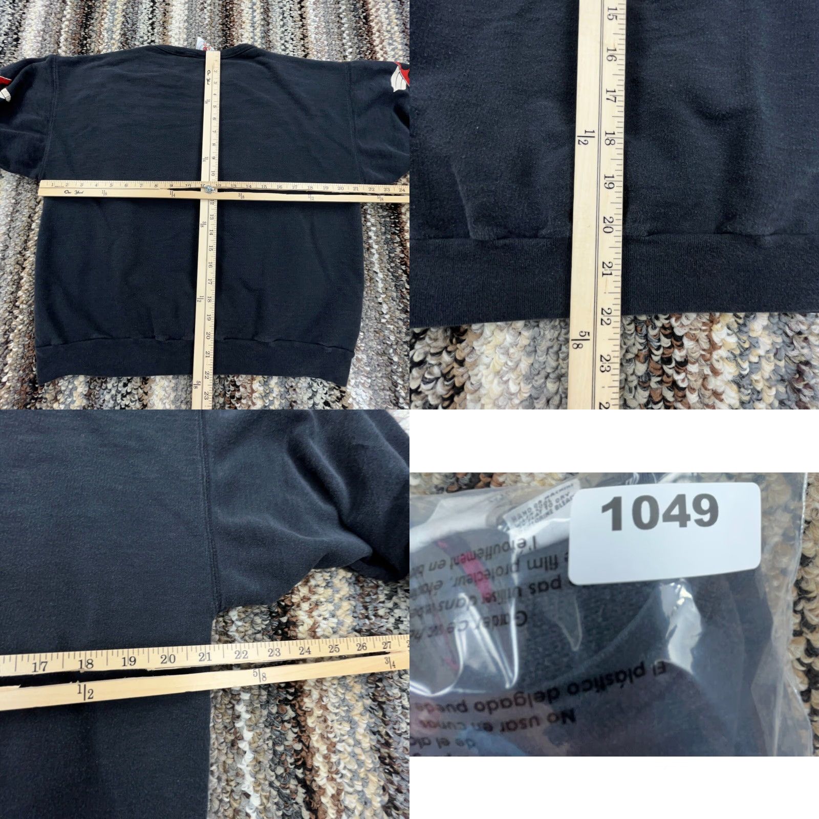 Mickey & Co. VINTAGE Disney Sweatshirt Women Medium Black Crew Neck Mickey Mouse 90s Size M / US 6-8 / IT 42-44 - 8 Thumbnail