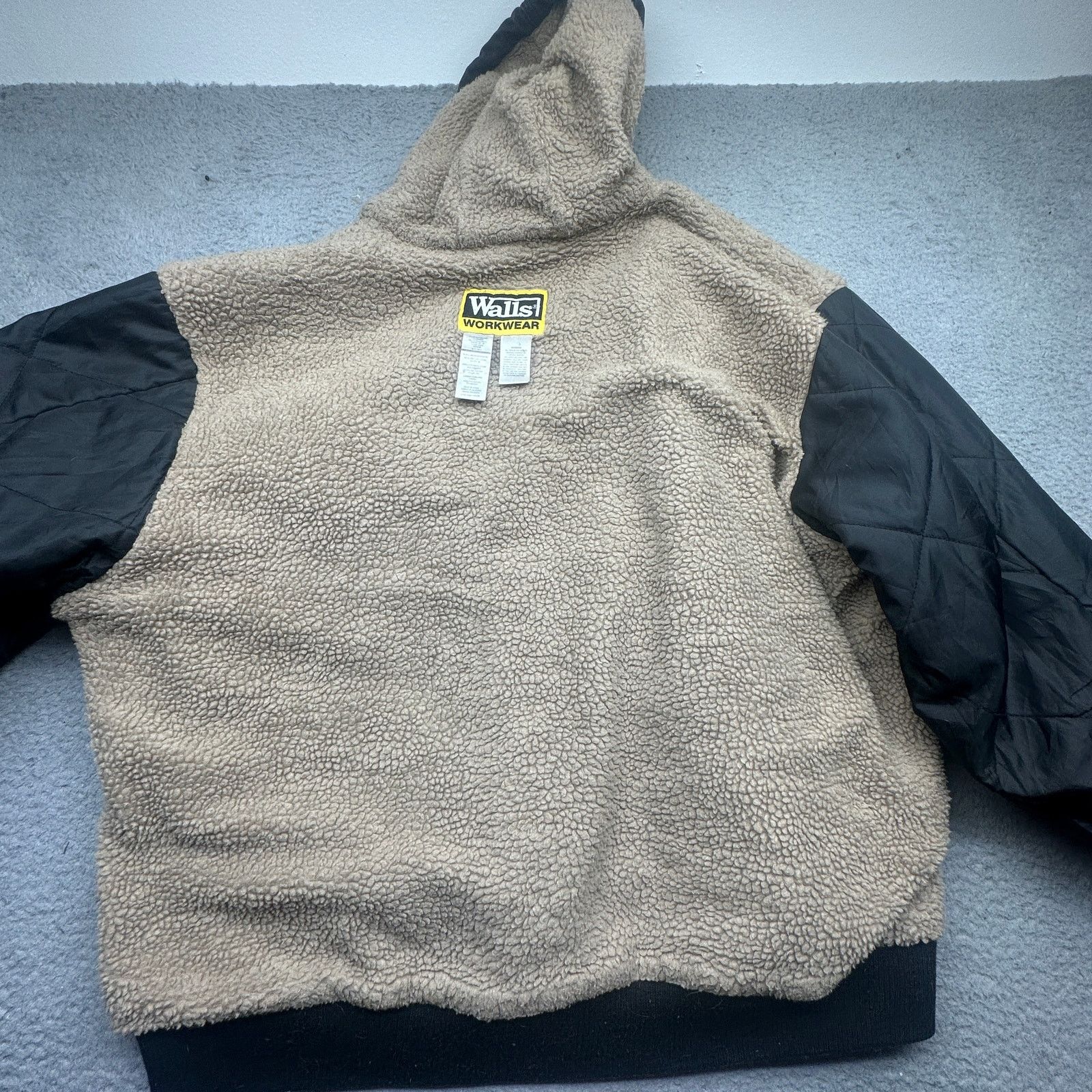 Walls Walls Duck Canvas Sherpa Fleece Full Zip Hoodie Jacket XL Size US XL / EU 56 / 4 - 8 Thumbnail