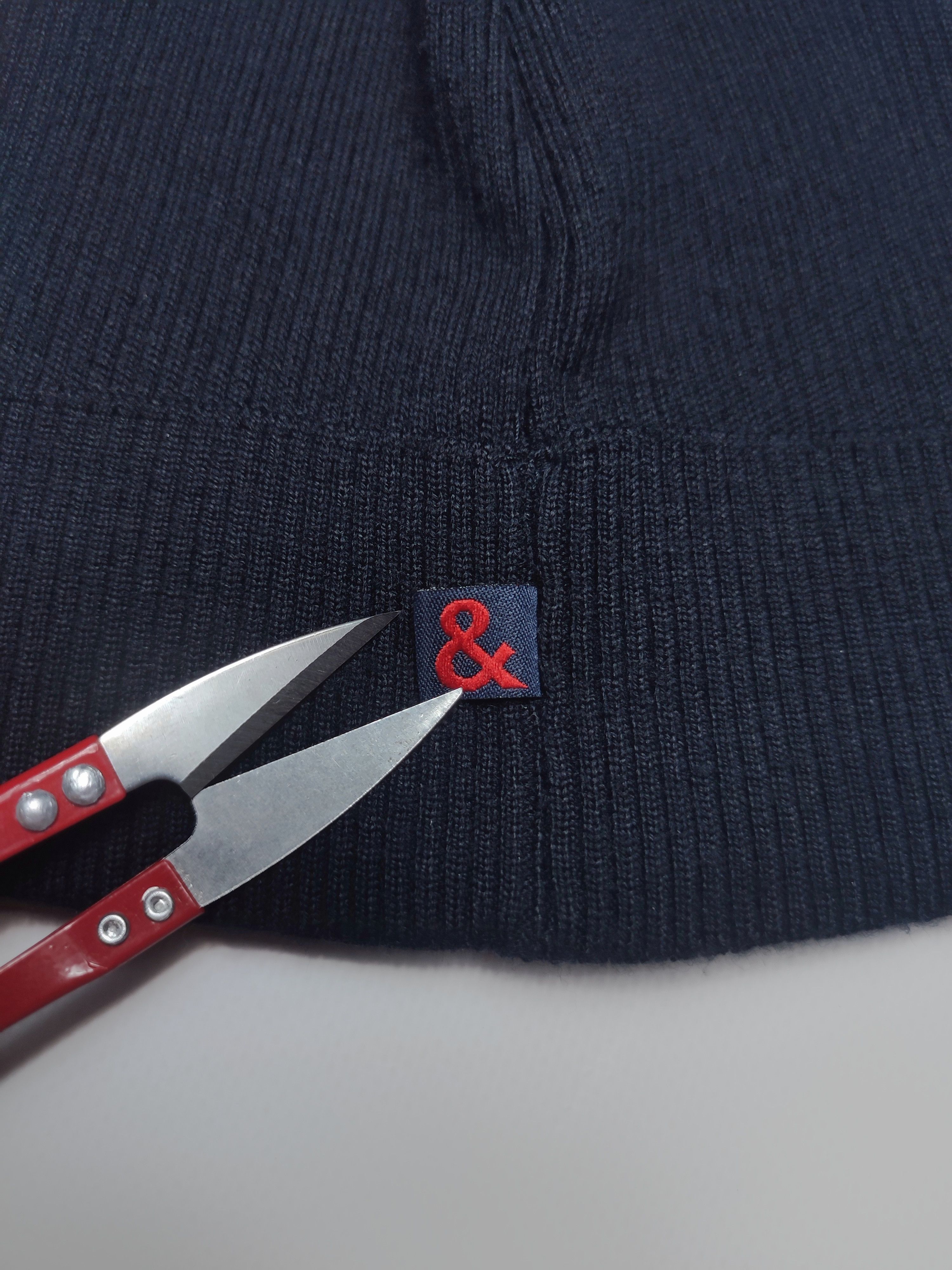 Dolce & Gabbana Dolce & Gabbana Navy Wool Beanie DG Logo Y2k Size ONE SIZE - 11 Thumbnail