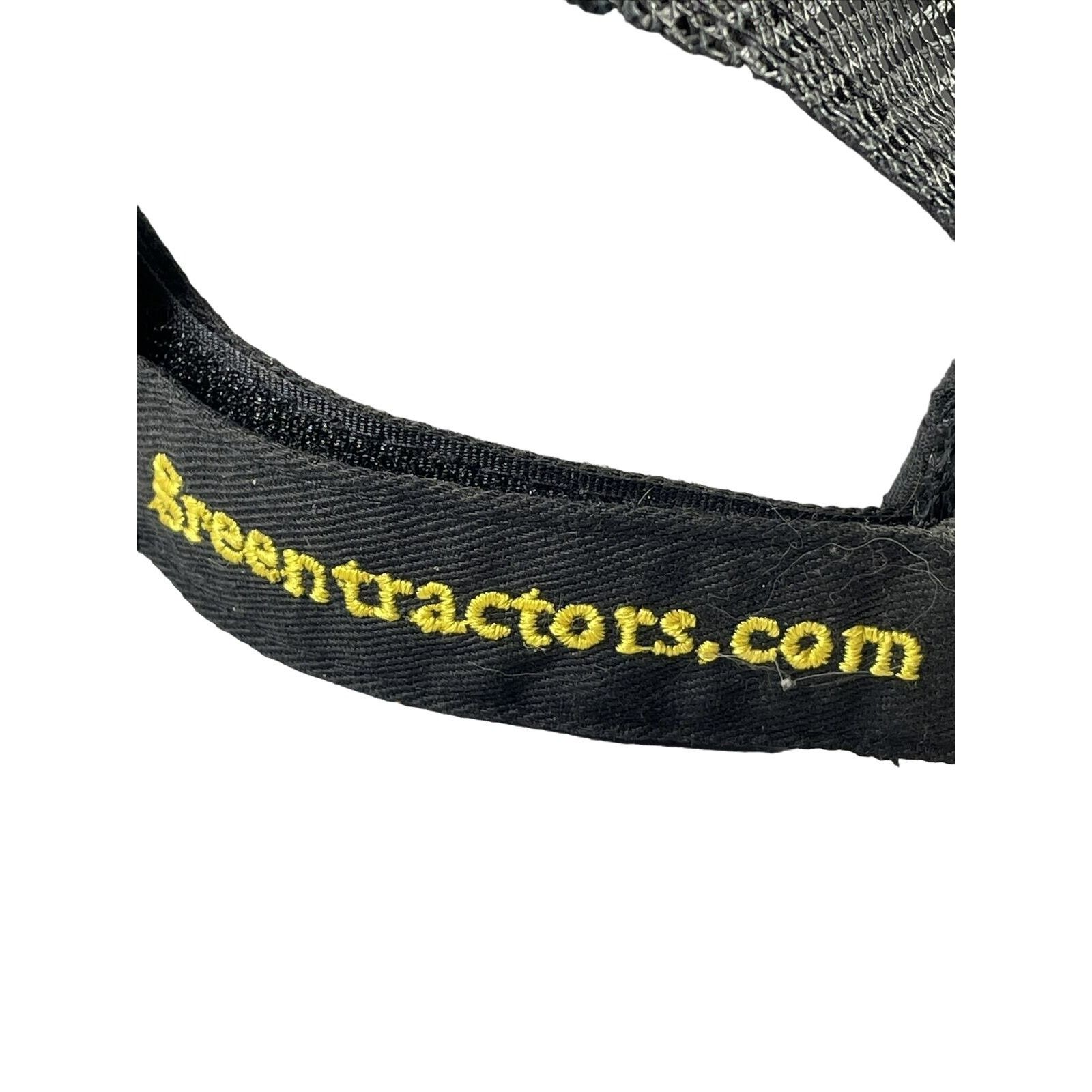 John Deere Black And Green JOHN DEERE Logo Trucker Otto Hat 25th Annive Size ONE SIZE - 5 Thumbnail