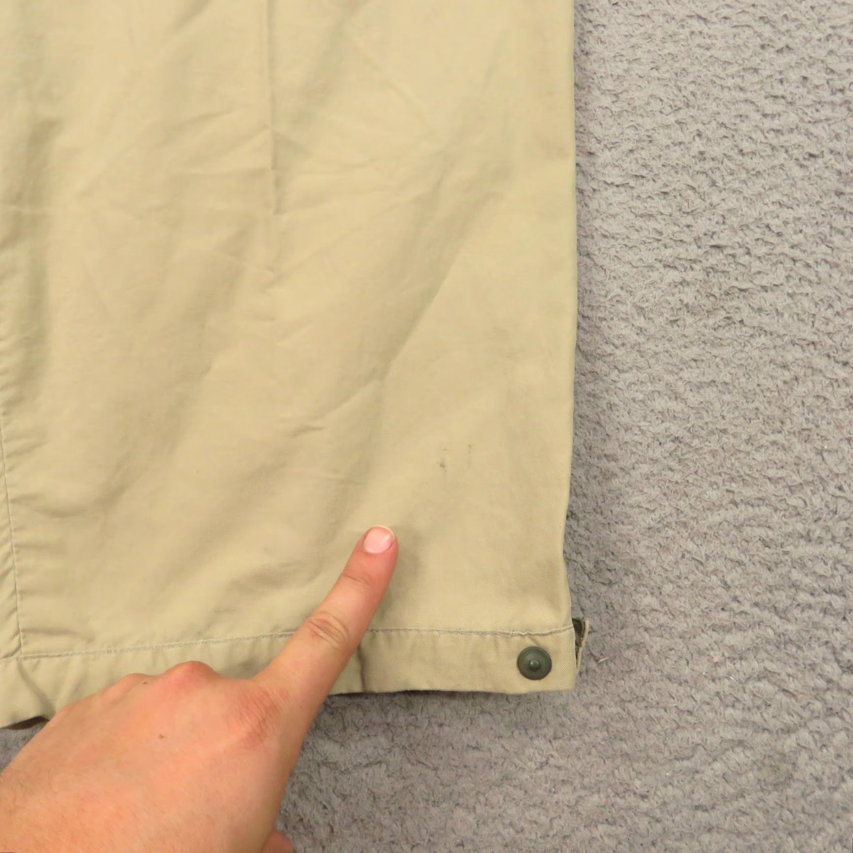 Gap VINTAGE Gap Baggy Cargo Pants Men 35x30 Wide-Leg 10" Leg Opening Cargo Pocket 5-Pocket Military Grunge 90s VTG Mens Size US 35 - 4 Thumbnail