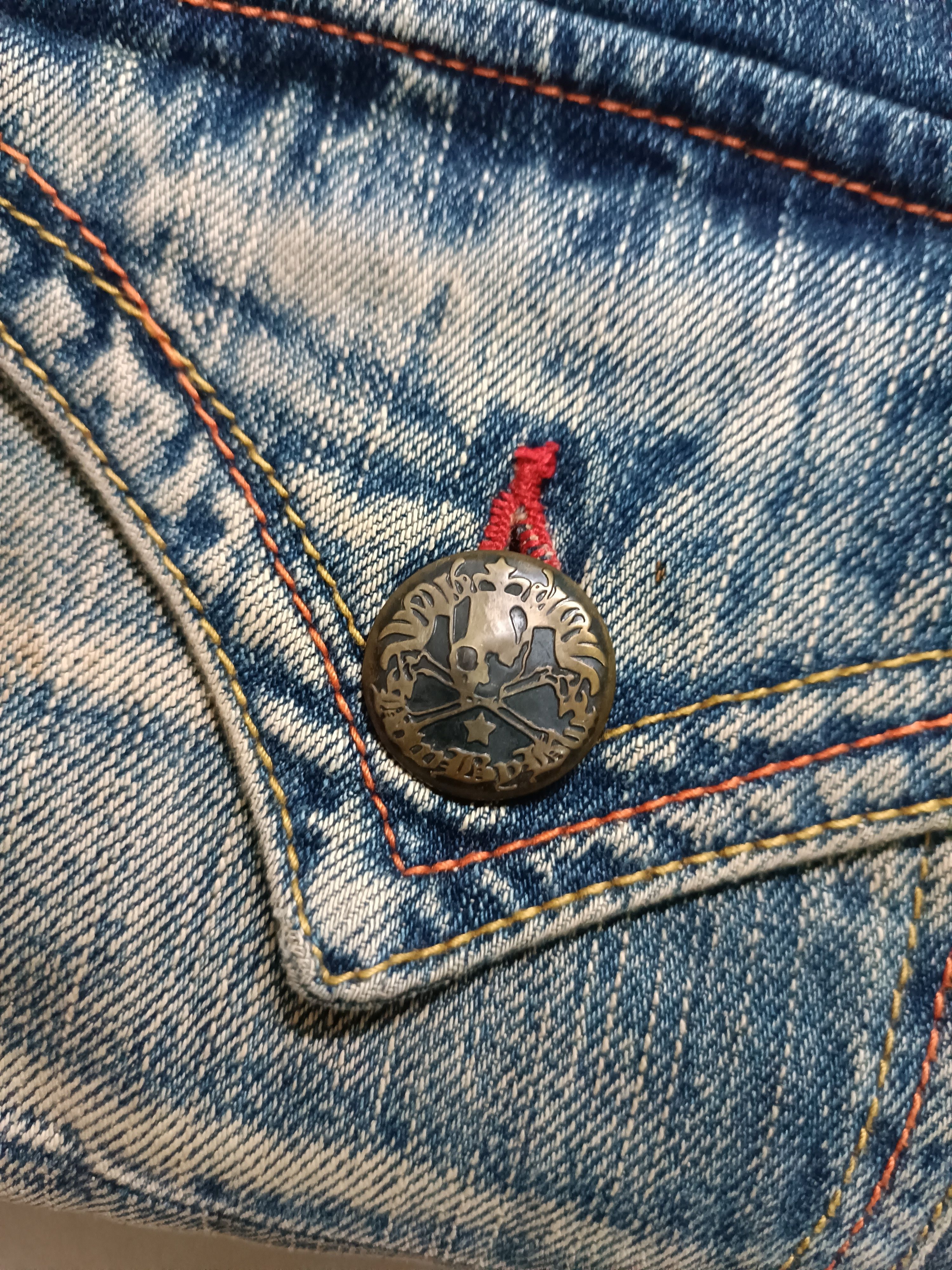 If Six Was Nine × Japanese Brand × Le Grande Bleu (L.G.B.) Blow by Blue Japan Made Washed Whisker Denim Size US 32 / EU 48 - 15 Thumbnail