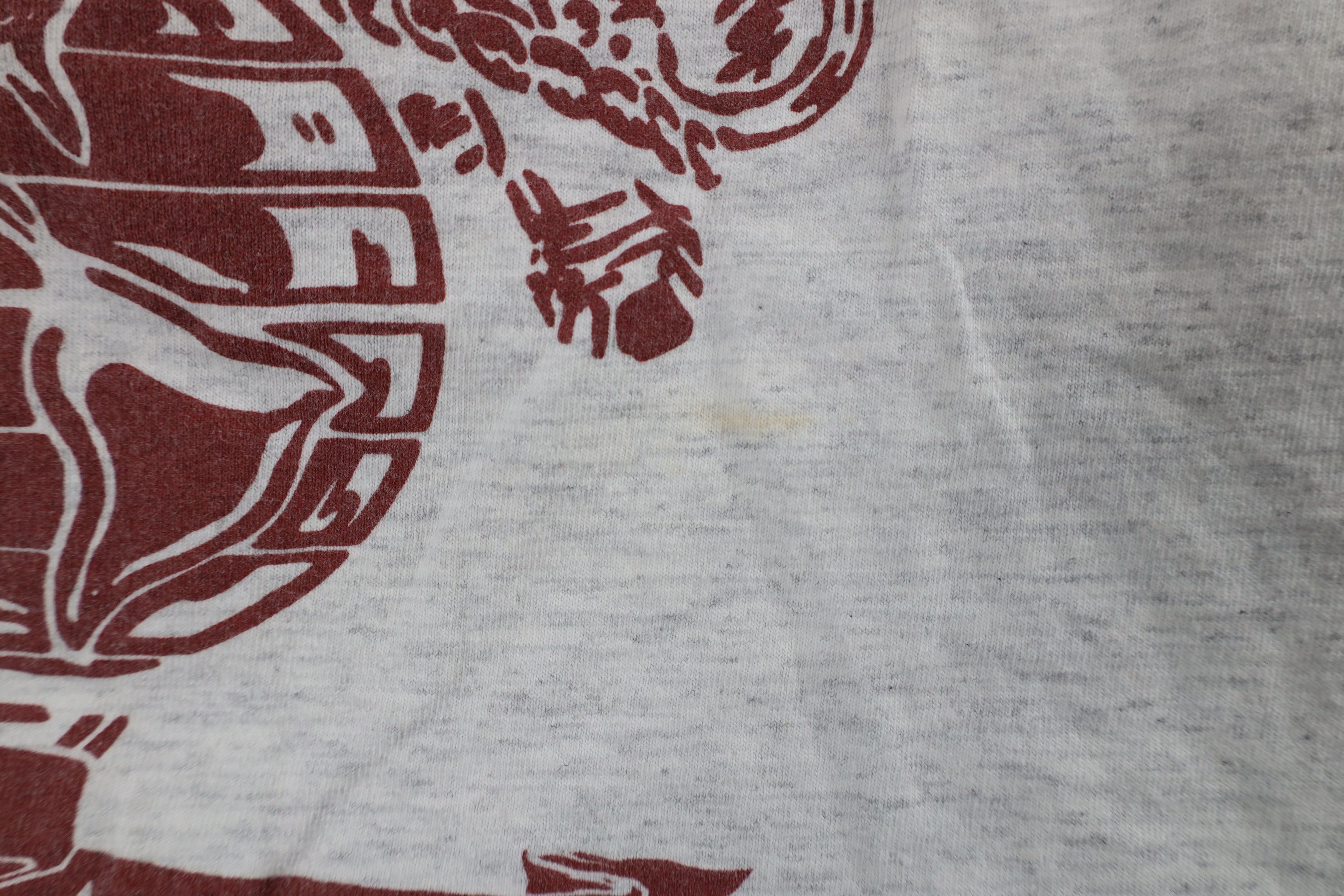 Vintage Vintage 90s Marines My Son Is A Marine T-Shirt Heather Gray Size US XL / EU 56 / 4 - 5 Thumbnail