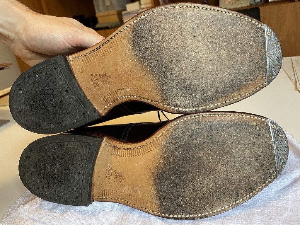 Alden Alden derby, color 8 shell cordovan, modified last, 7.5E Size US 7.5 / EU 40-41 - 9 Thumbnail