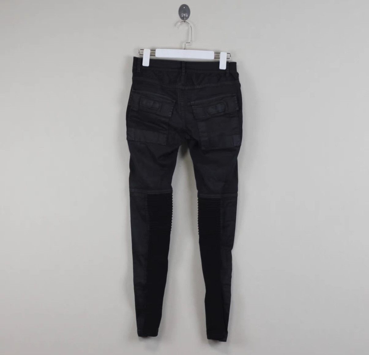 Rick Owens Rick Owens DRKSHDW Diagonal-Fly Motorcycle Pants Size US 29 - 2 Thumbnail