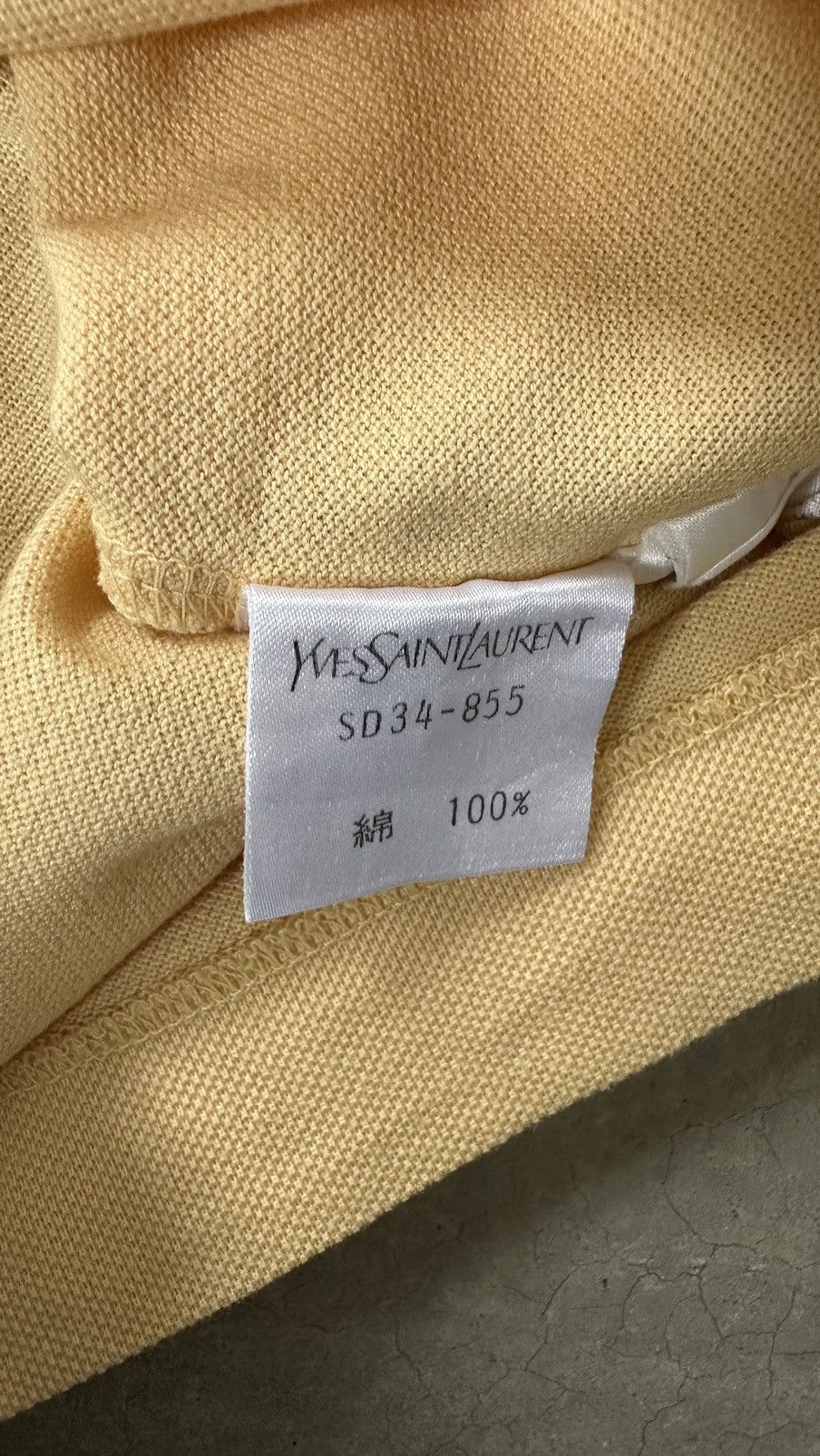 Yves Saint Laurent VINTAGE YVES SAINT LAUREN POLO TEE Size US M / EU 48-50 / 2 - 7 Thumbnail