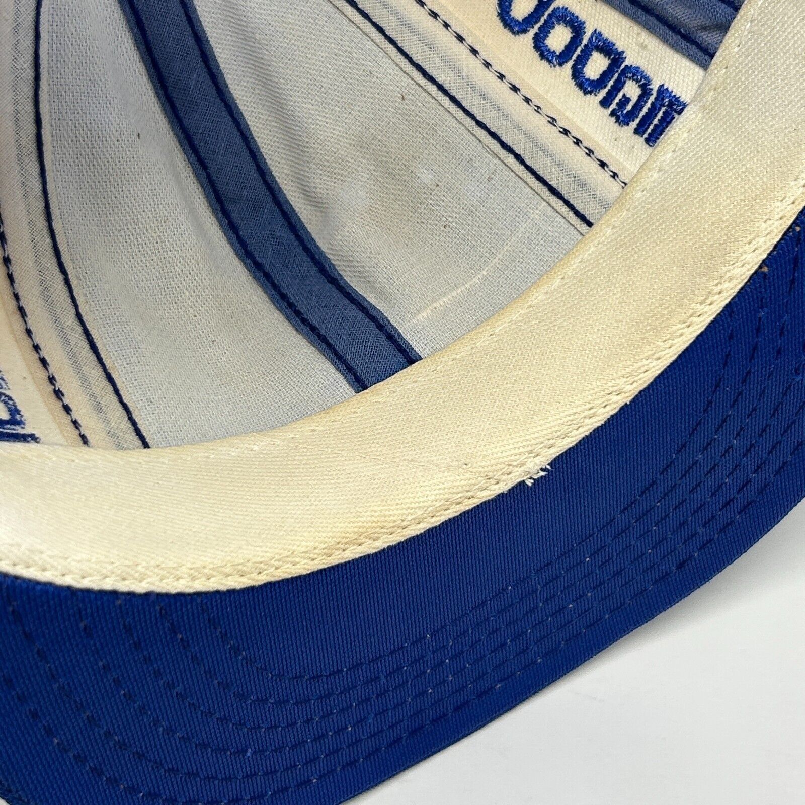 Vintage Vintage Los Angeles LA Dodgers Trucker Hat Baseball Cap Blue Size ONE SIZE - 5 Thumbnail