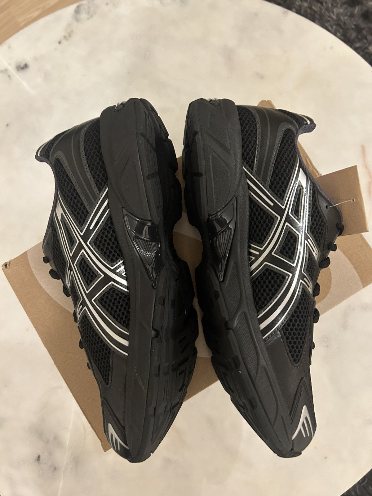 Asics Asics gel 1130 black pure silver Size US 11 / EU 44 - 4 Thumbnail