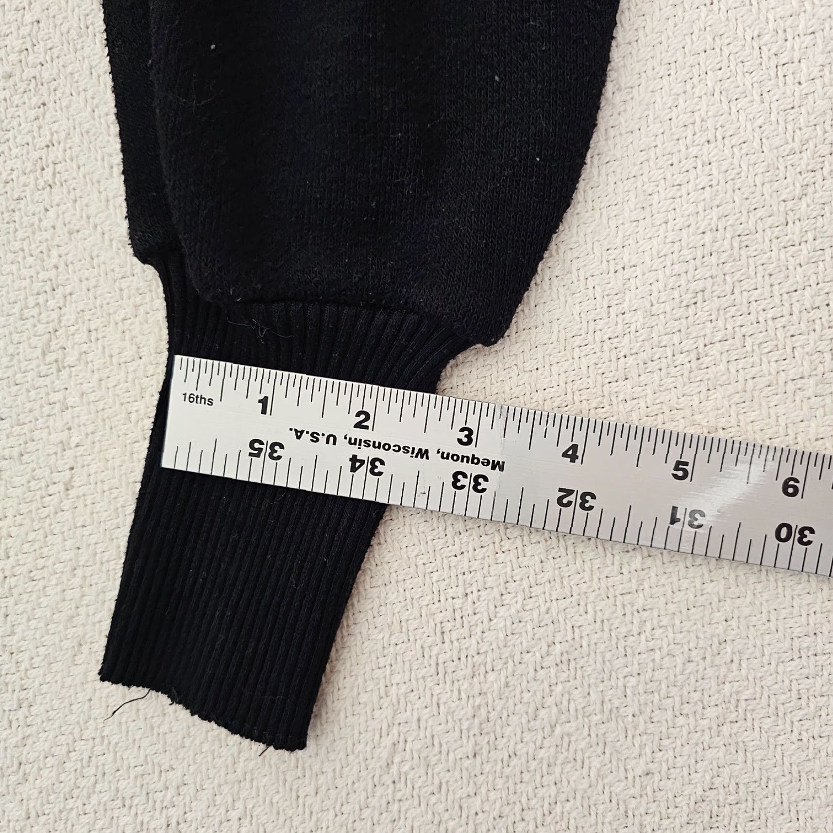 Zara Zara Women's Knit Black Elastic Joggers Tracksuit Size Small Pants Jogger Tapered Regular with Pockets Elastic Waist Size 28" / US 6 / IT 42 - 7 Thumbnail