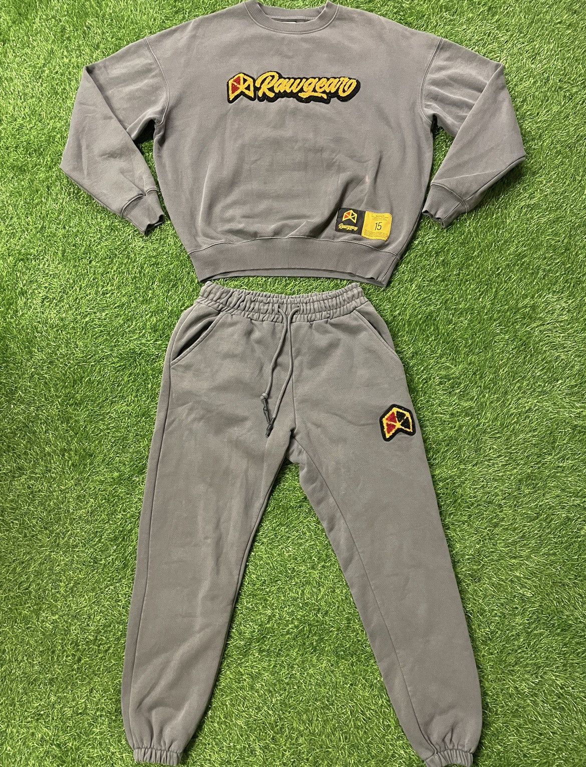 Other Raw Gear Gym Fitness Full Crewneck And Joggers Size Small Size US S / EU 44-46 / 1 - 1 Thumbnail