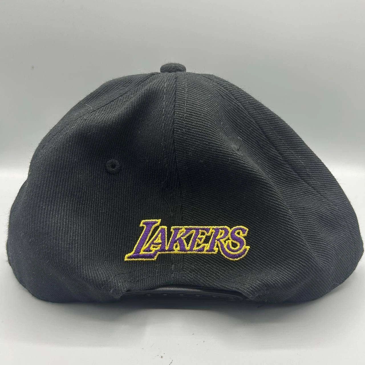 Other Los Angeles LA Lakers Hat Men Black NBA Ultra Game Snap Back Size ONE SIZE - 6 Thumbnail