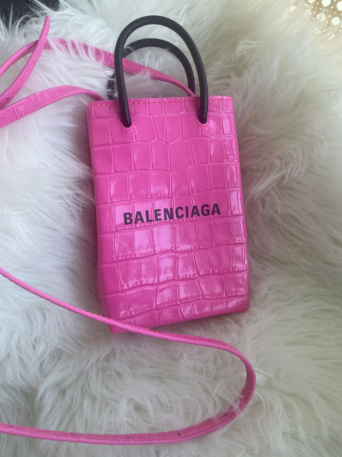 image of Balenciaga Mini Bag in Pink, Women's